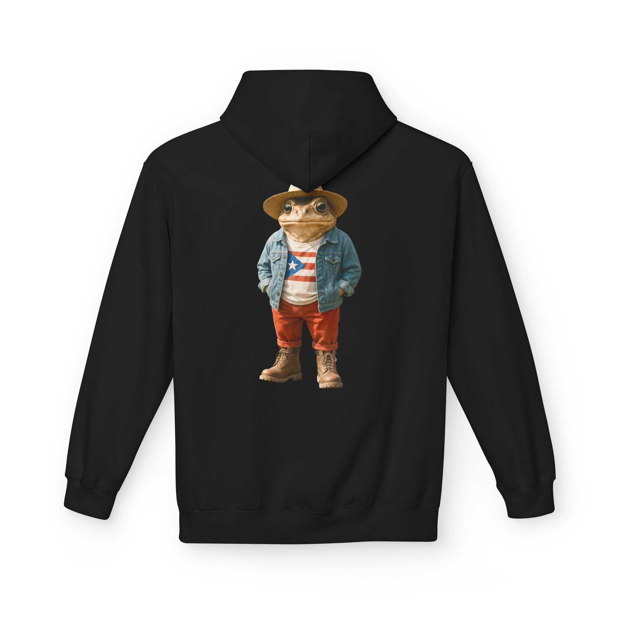 Hoodie Premium “Sapo Concho Boricua” Cultura y Orgullo de Puerto Rico 🇵🇷
