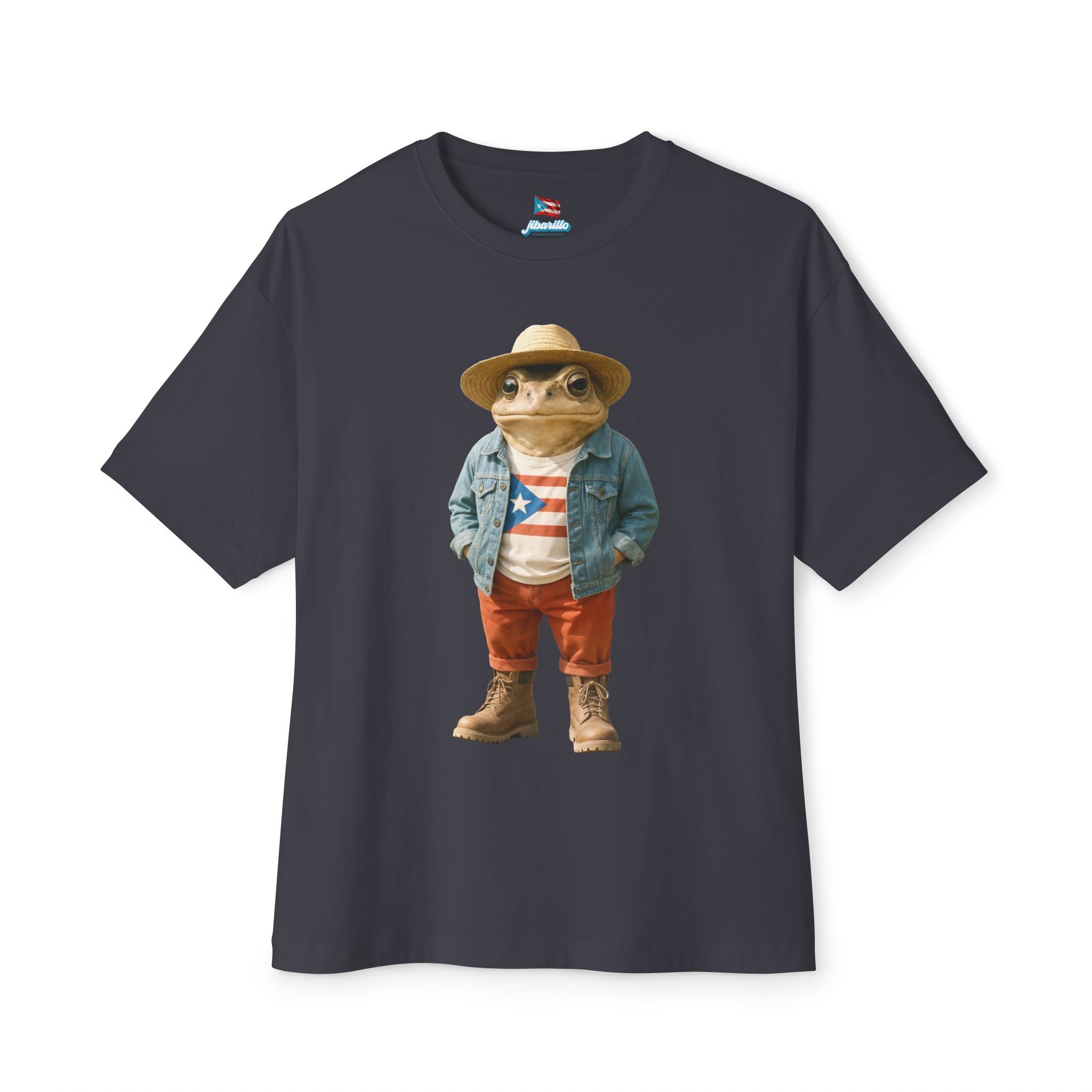 Camiseta Premium “Sapo Concho” Oversized Heavy Weight 🇵🇷