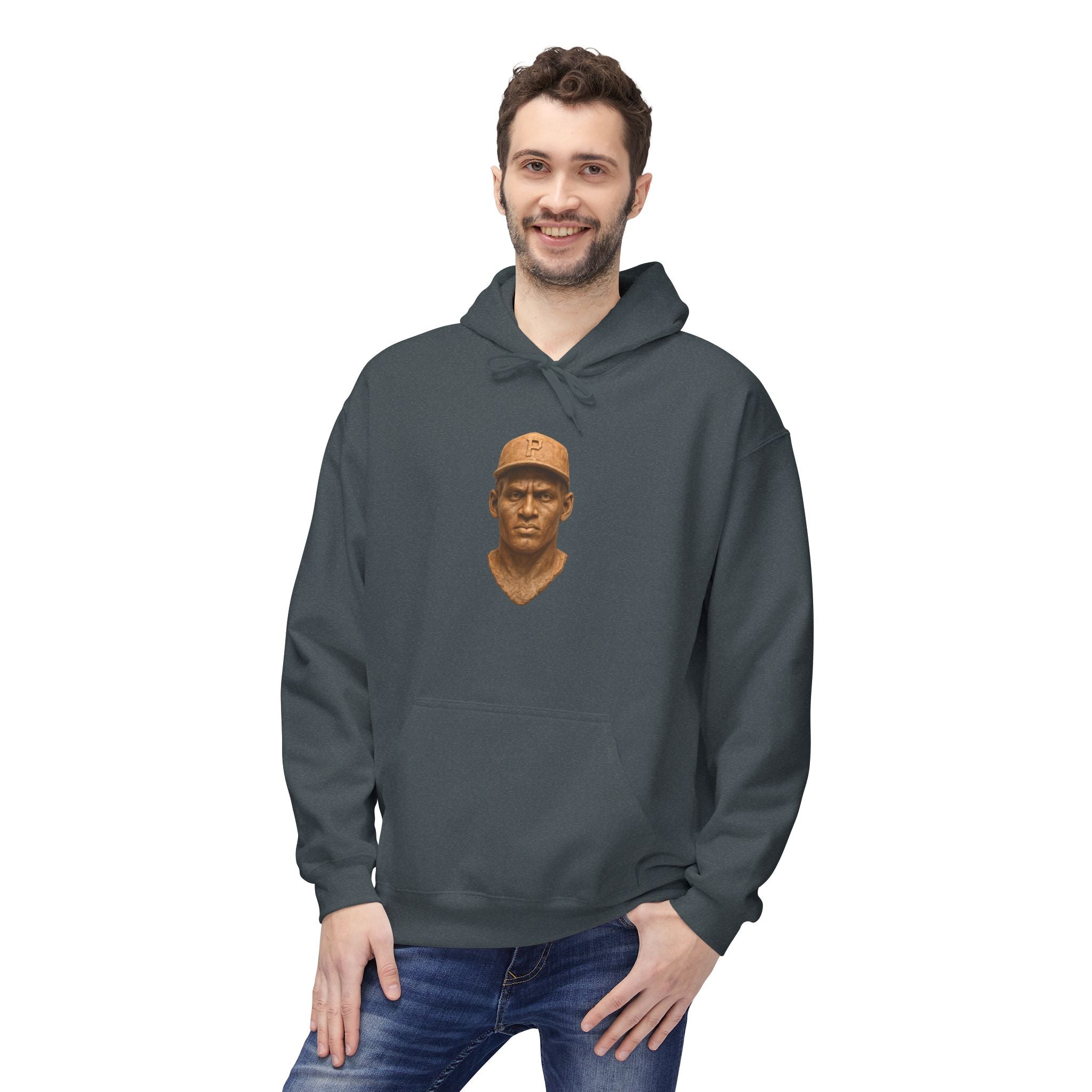 Hoodie Premium “Clemente Escultura” Tributo al Legado y Orgullo de Puerto Rico 🇵🇷