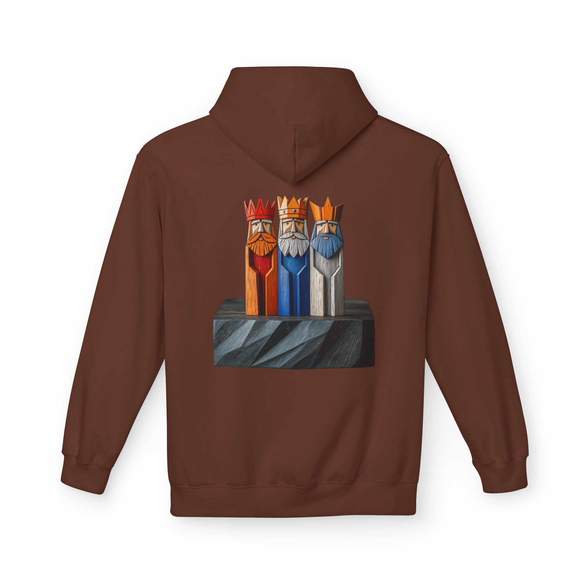Hoodie Premium “Tres Reyes Boricuas” Tradición, Fe y Orgullo de Puerto Rico 🇵🇷
