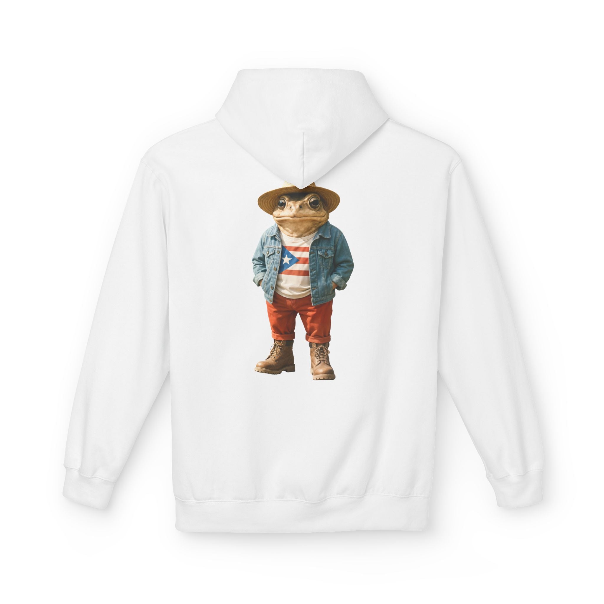 Hoodie Premium “Sapo Concho Boricua” Cultura y Orgullo de Puerto Rico 🇵🇷