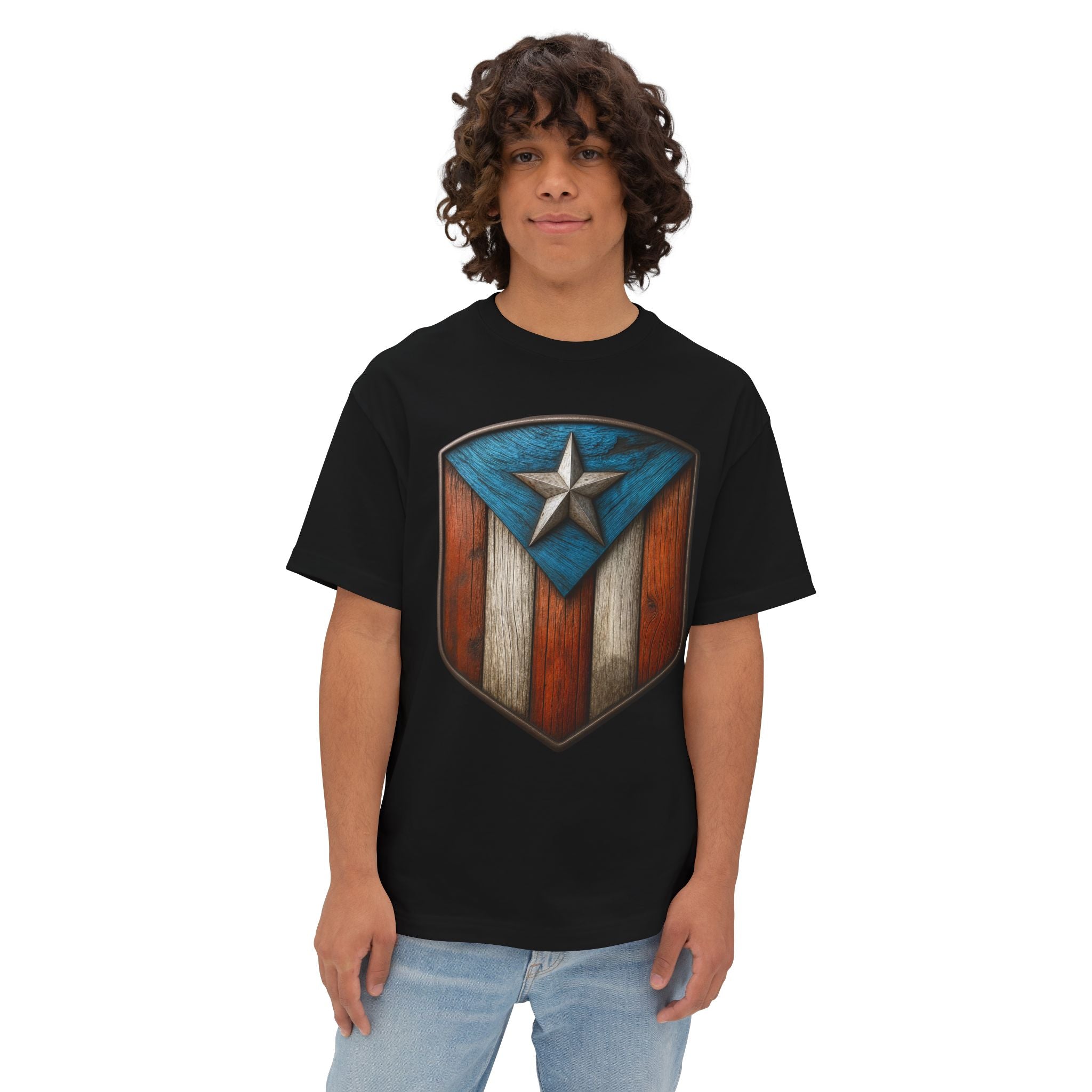 Camiseta Premium “Escudo Boricua” Fuerza, Identidad y Orgullo de Puerto Rico 🇵🇷