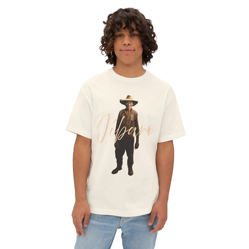 Camiseta Premium “Jíbaro” Orgullo de Nuestras Raíces Boricuas Oversized Heavy Weight 🇵🇷