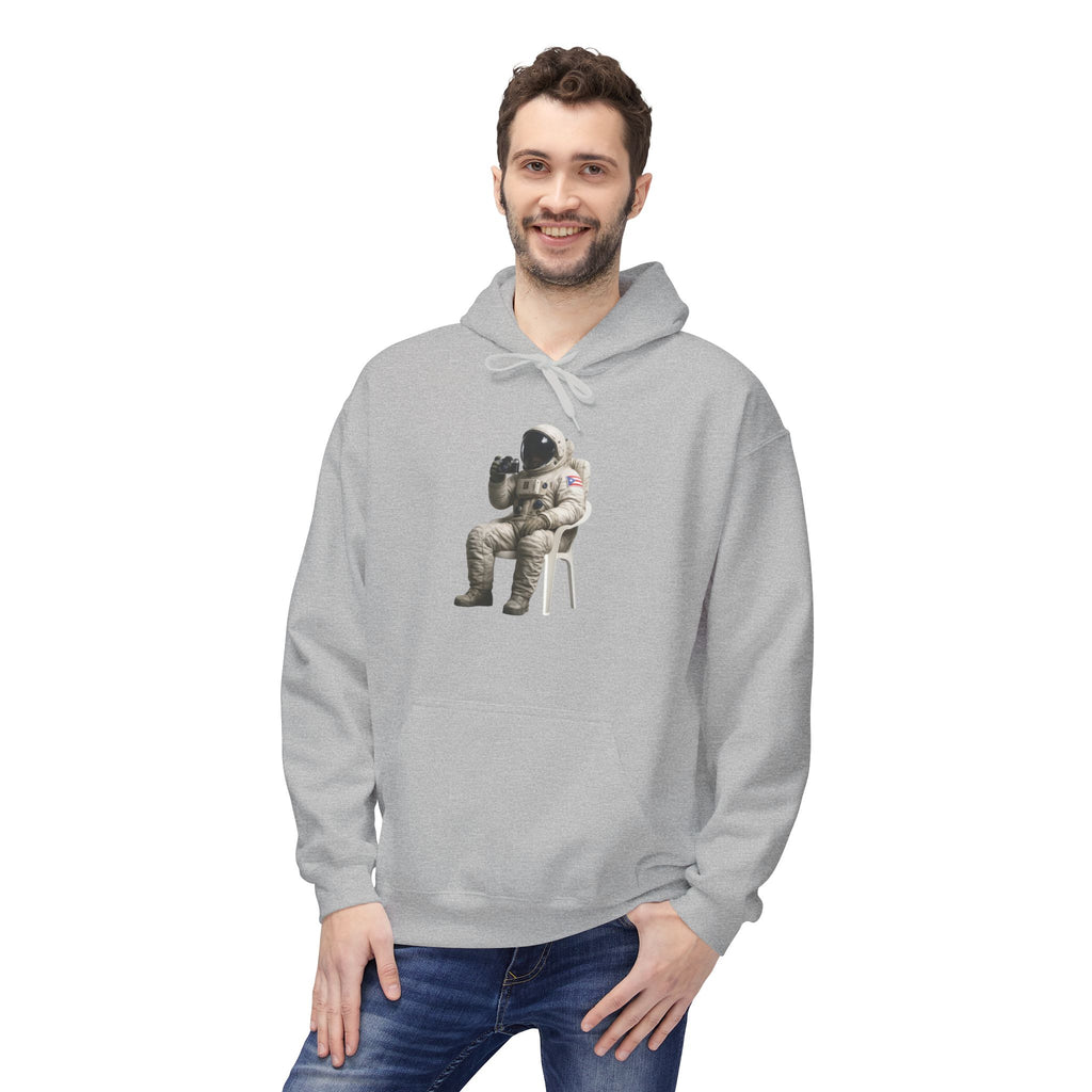 Hoodie Premium “Boricua en la Luna” Astronauta Boricua Midweight Softstyle Fleece 🇵🇷
