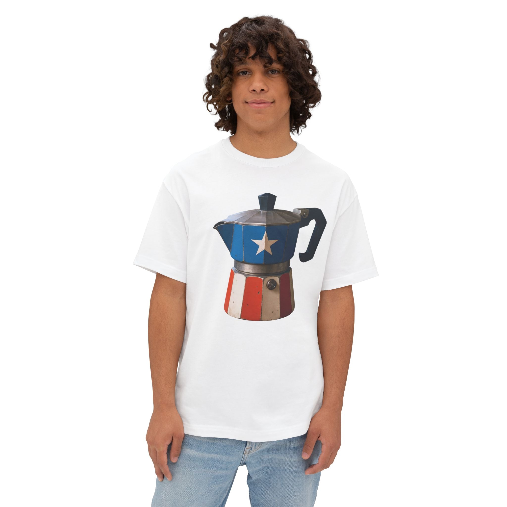 Camiseta Premium “Greca Boricua” Oversized Heavy Weight 🇵🇷