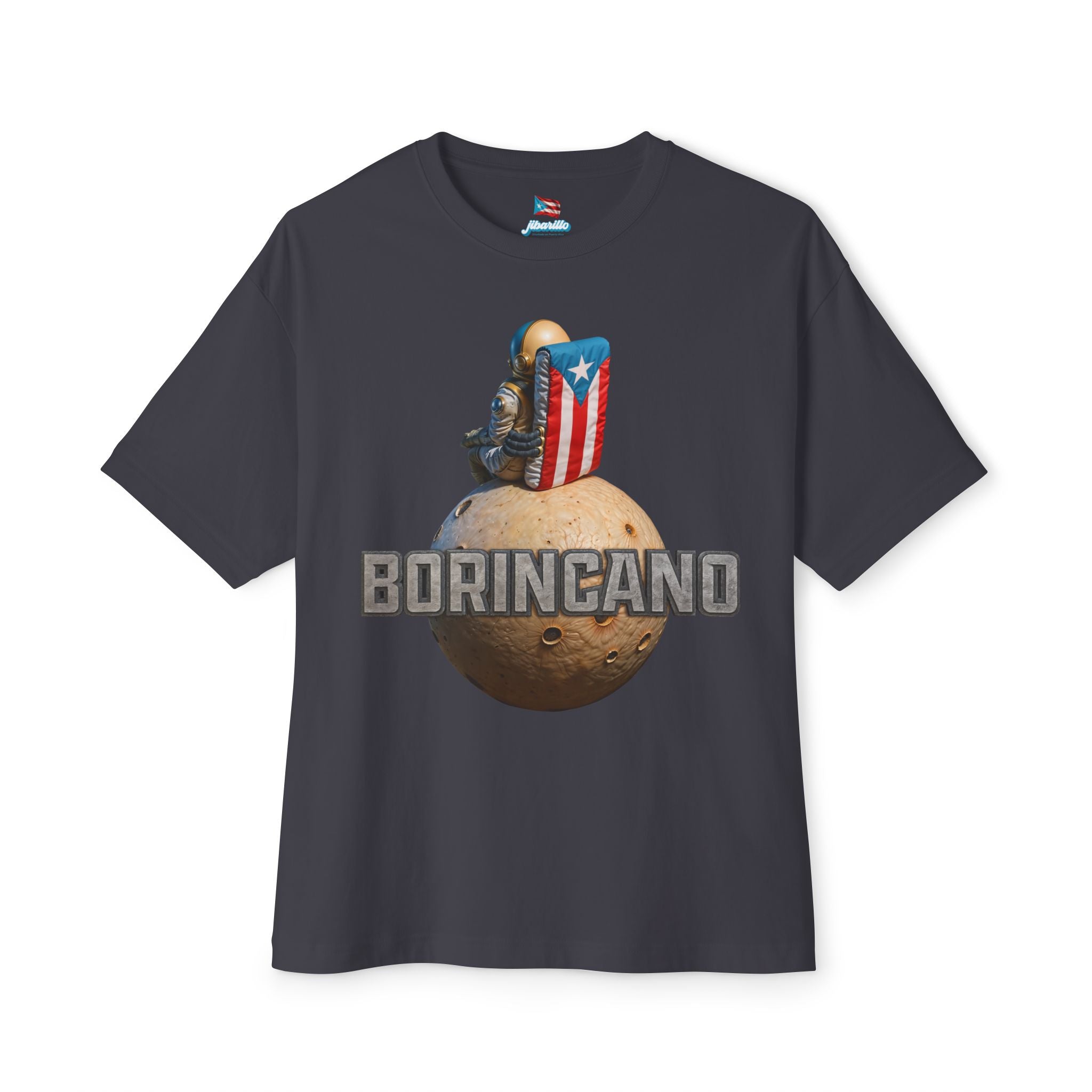 Camiseta Premium “Borincano” Oversized Heavy Weight 🇵🇷