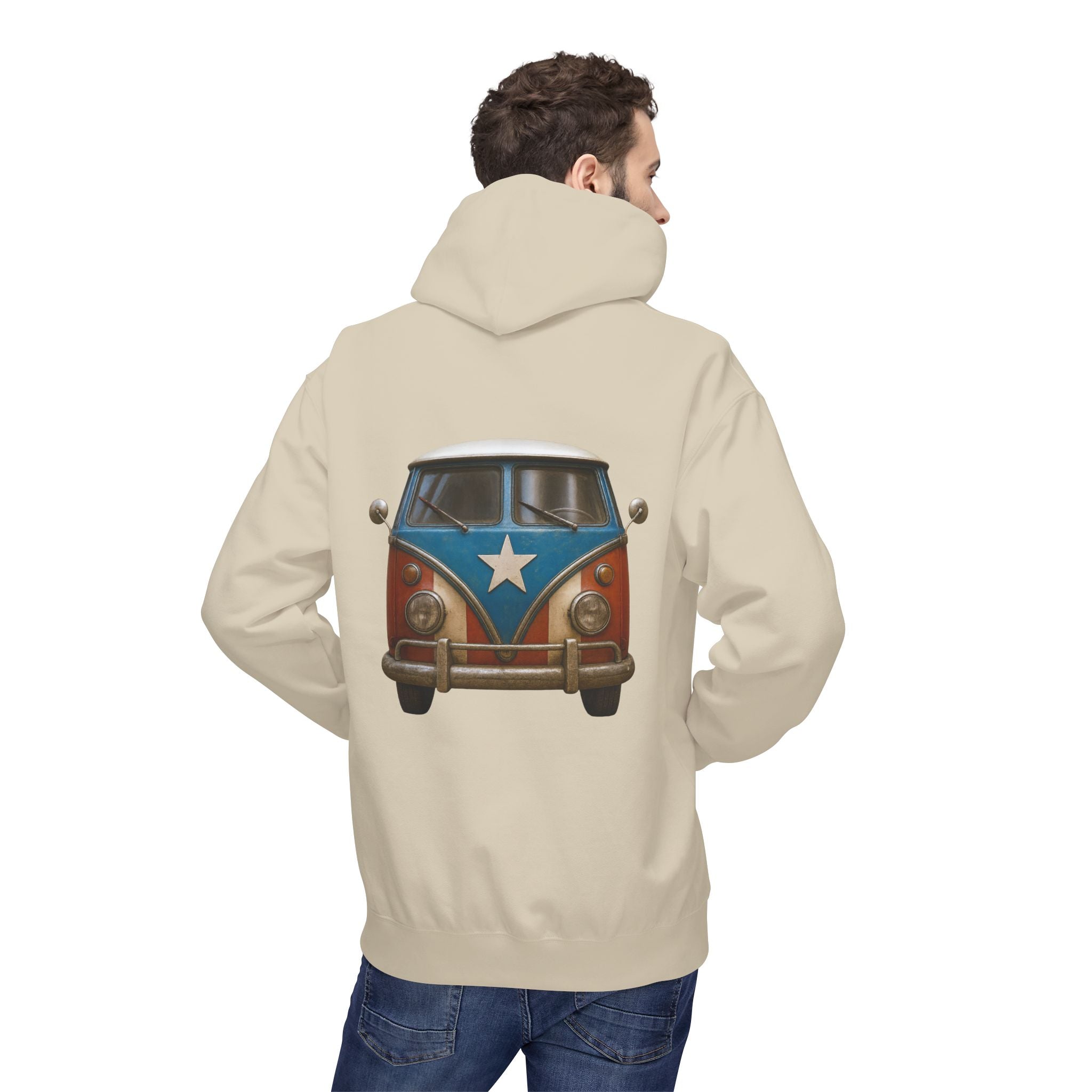 Hoodie Premium “La Volky Boricua” Nostalgia, Cultura y Orgullo de Puerto Rico 🇵🇷