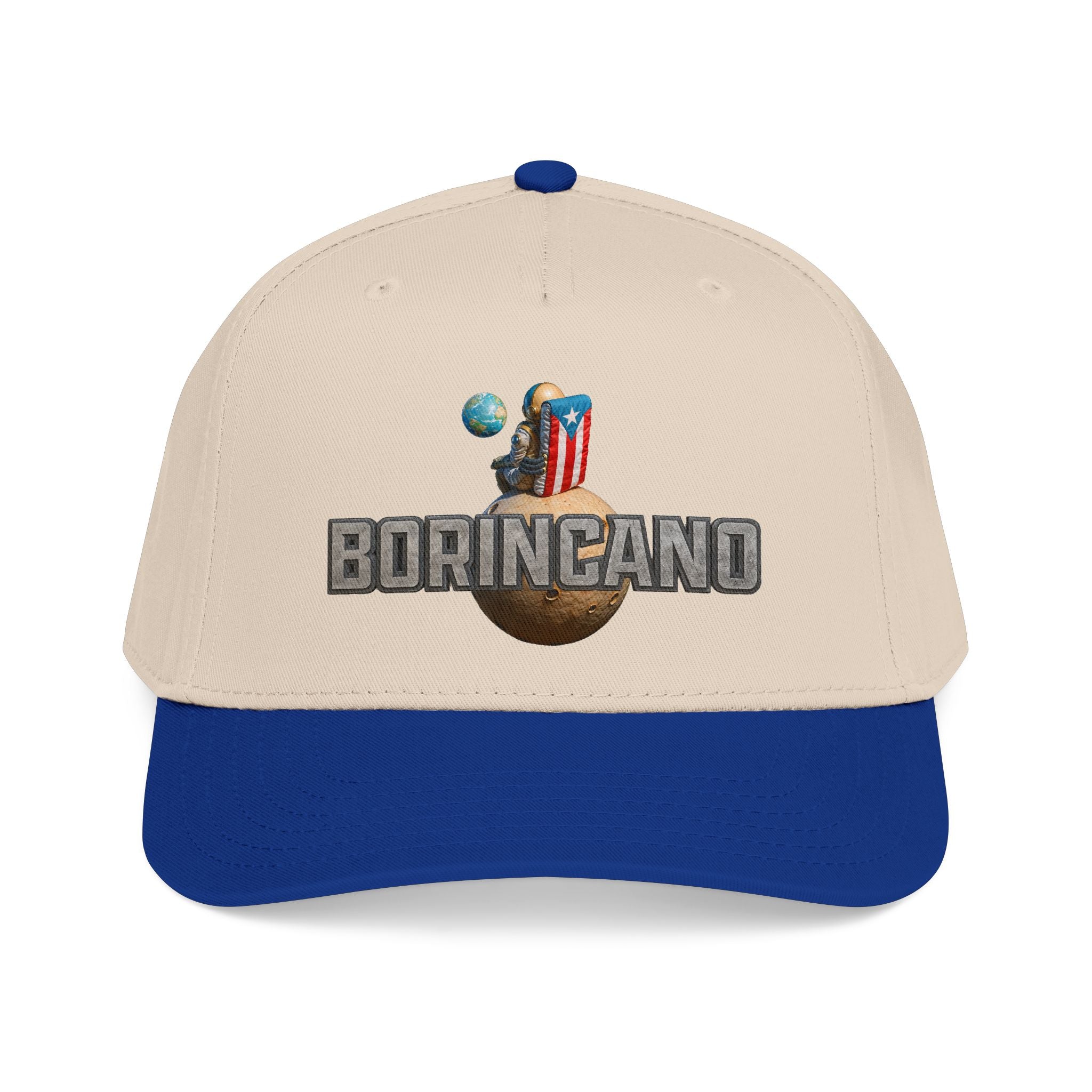 Gorra “BorinCano” Orgullo Boricua Intergaláctico 🌕🚀