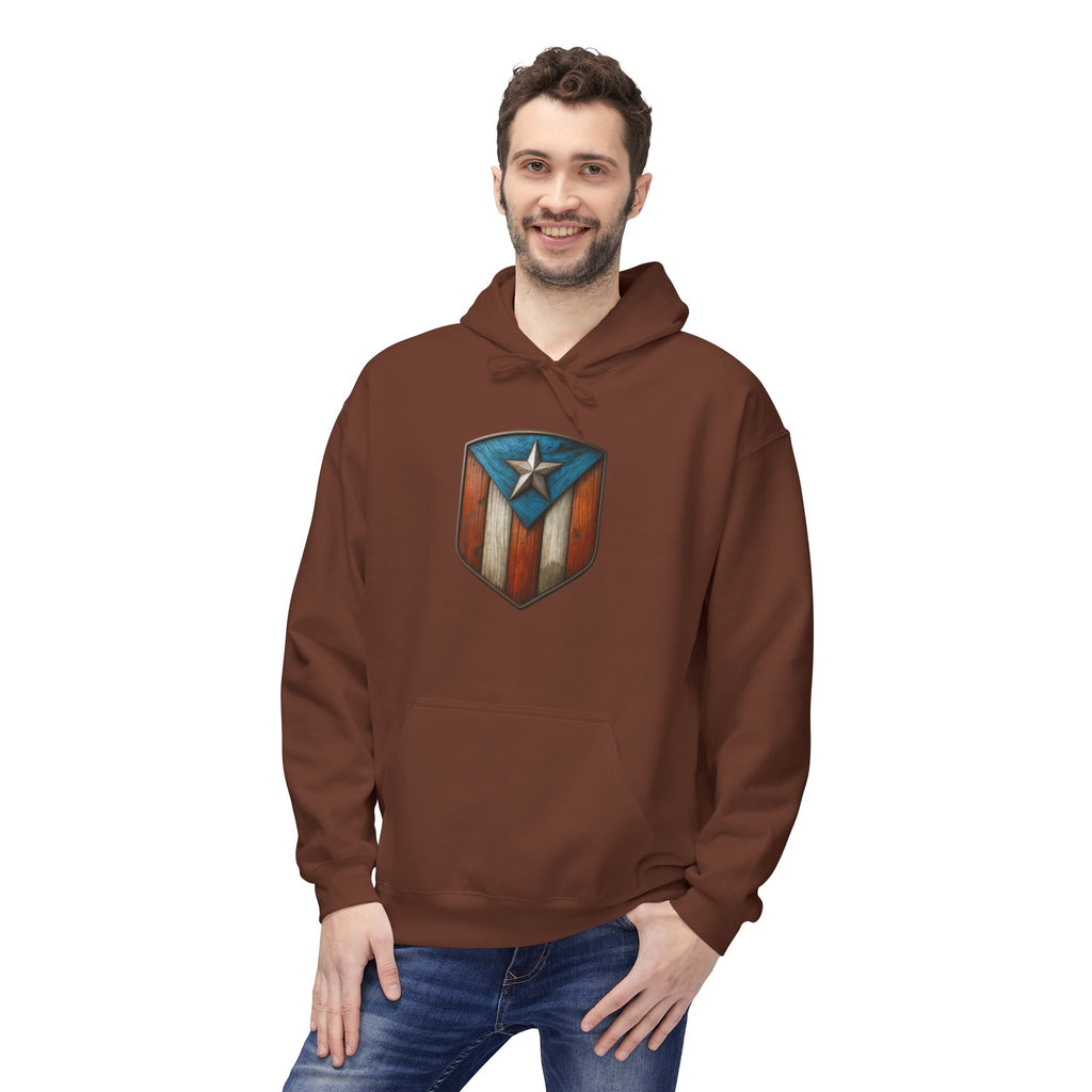 Hoodie Premium “Escudo Boricua” Cultura y Orgullo de Puerto Rico 🇵🇷