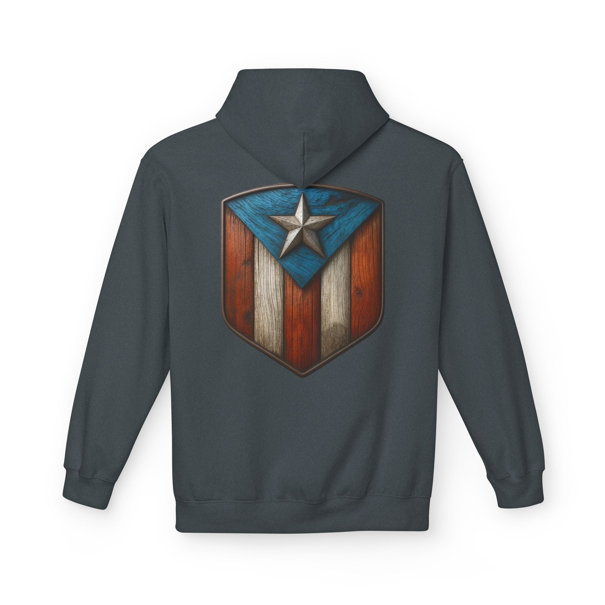 Hoodie Premium “Escudo Boricua” Cultura y Orgullo de Puerto Rico 🇵🇷