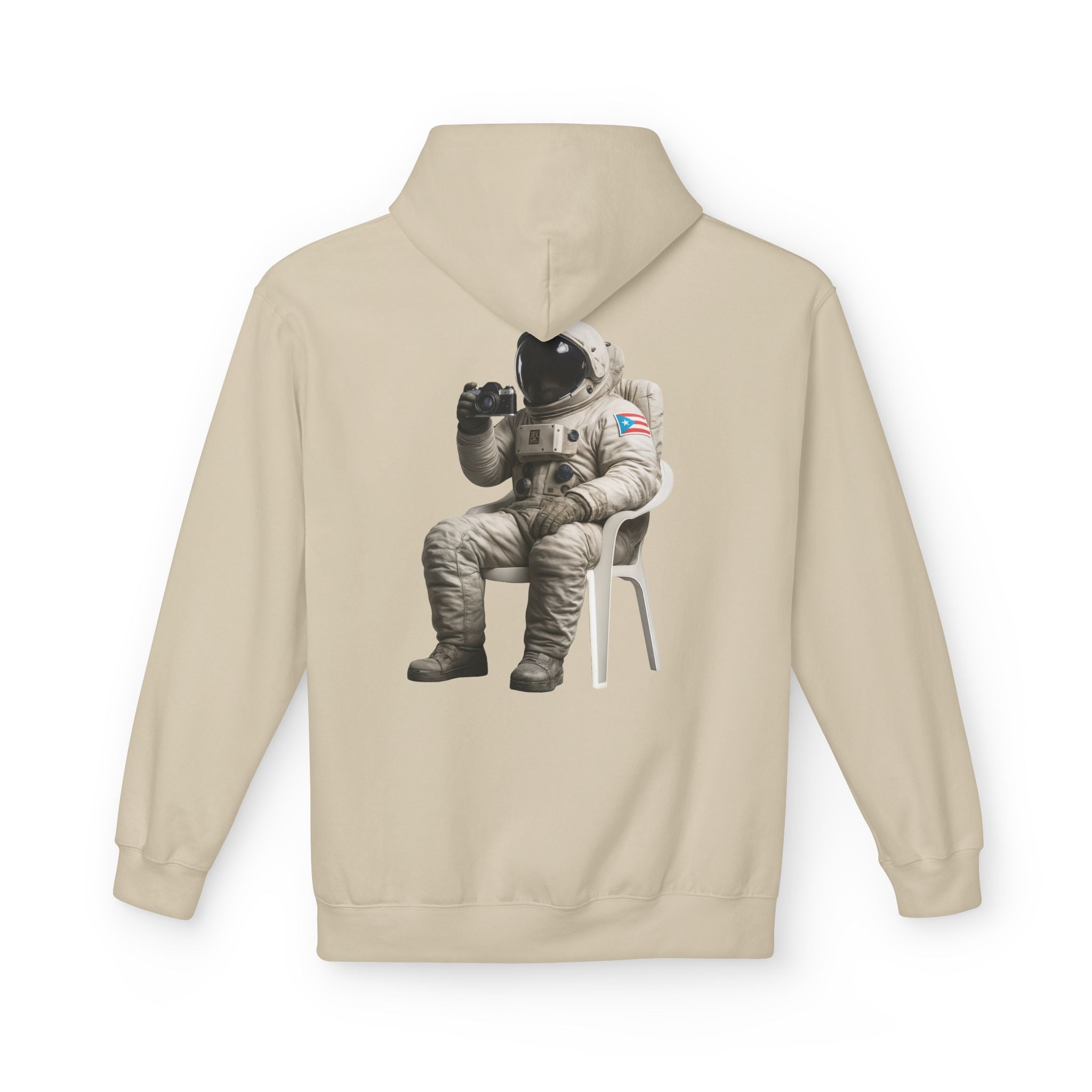 Hoodie Premium “Boricua en la Luna” Astronauta Boricua Midweight Softstyle Fleece 🇵🇷