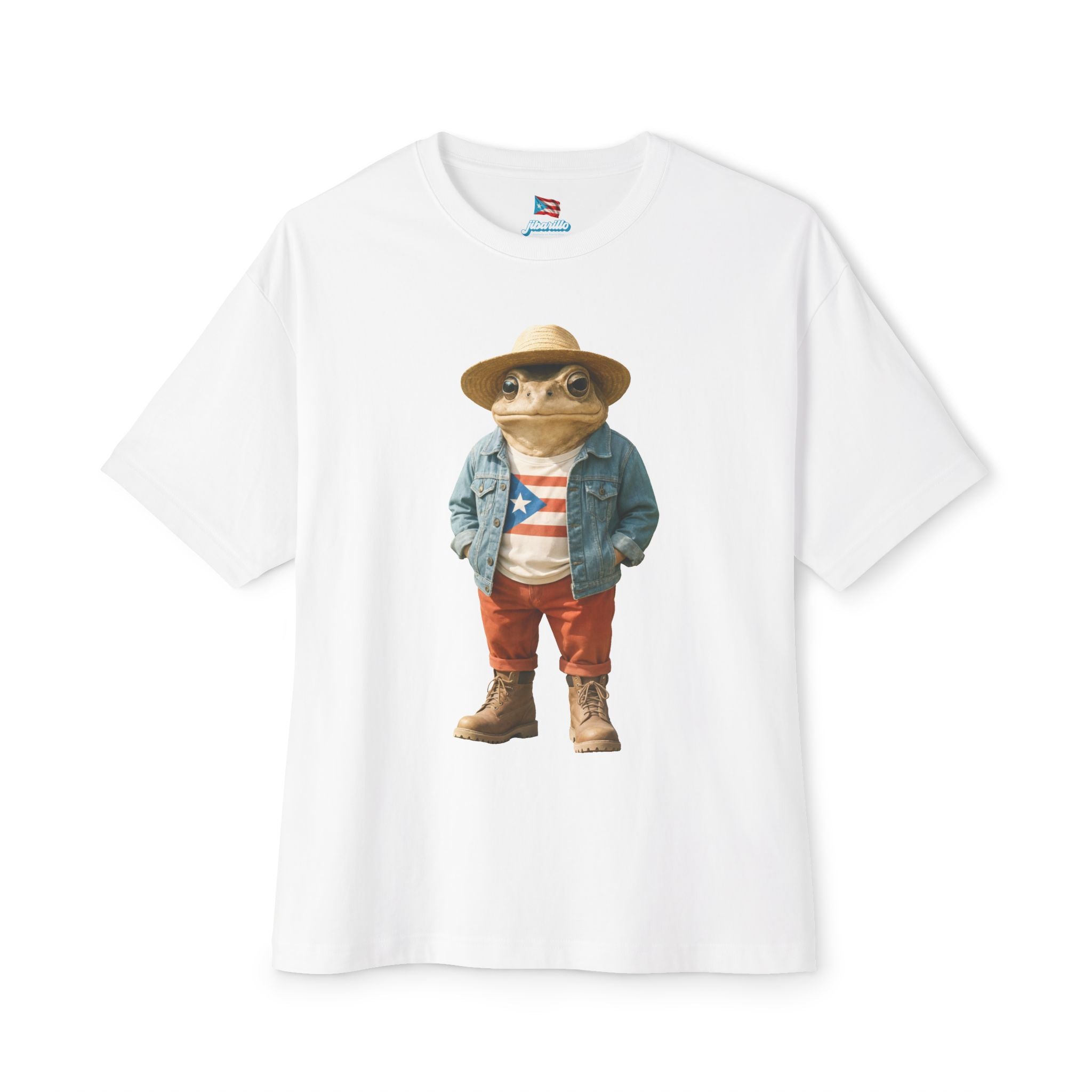 Camiseta Premium “Sapo Concho” Oversized Heavy Weight 🇵🇷