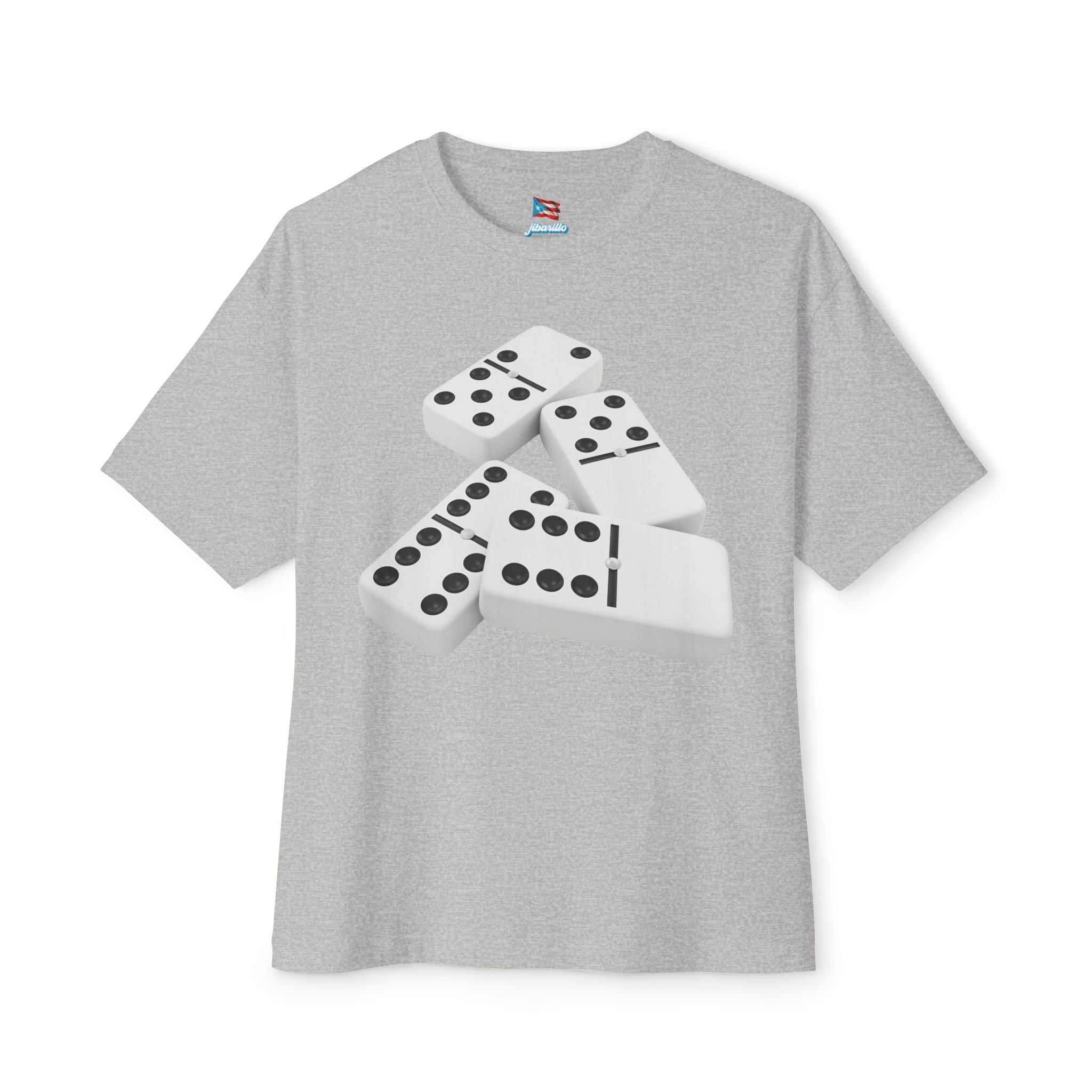 Camiseta Premium front print “Domino Boricua” Tradición y Orgullo de Puerto Rico 🇵🇷