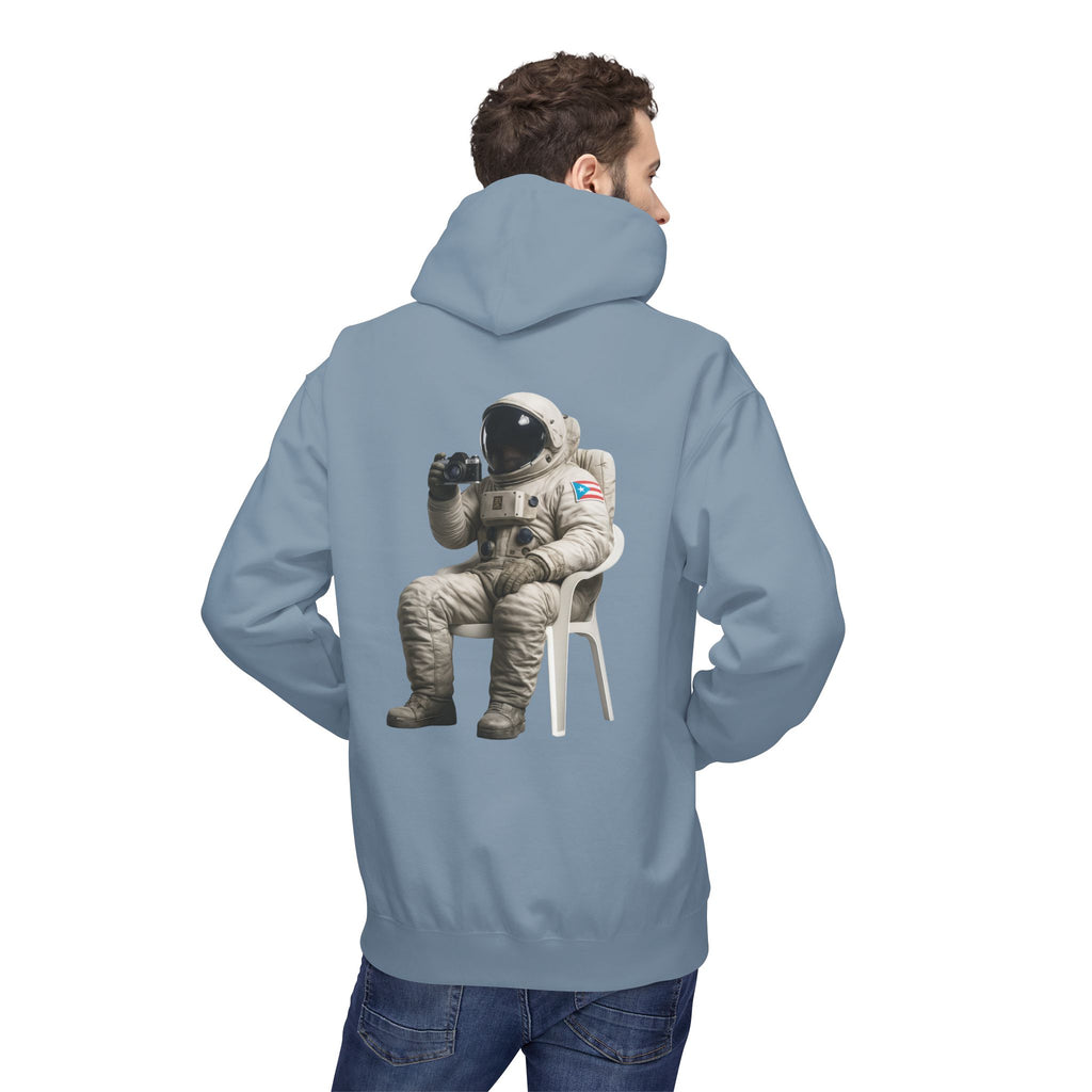 Hoodie Premium “Boricua en la Luna” Astronauta Boricua Midweight Softstyle Fleece 🇵🇷
