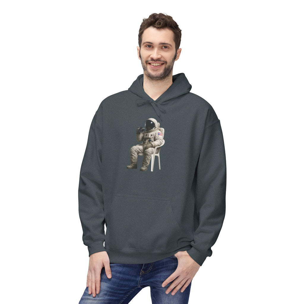 Hoodie Premium “Boricua en la Luna” Astronauta Boricua Midweight Softstyle Fleece 🇵🇷