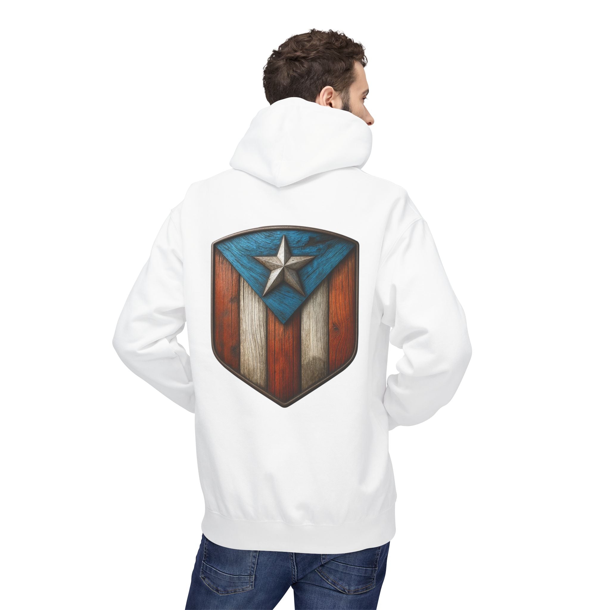 Hoodie Premium “Escudo Boricua” Cultura y Orgullo de Puerto Rico 🇵🇷