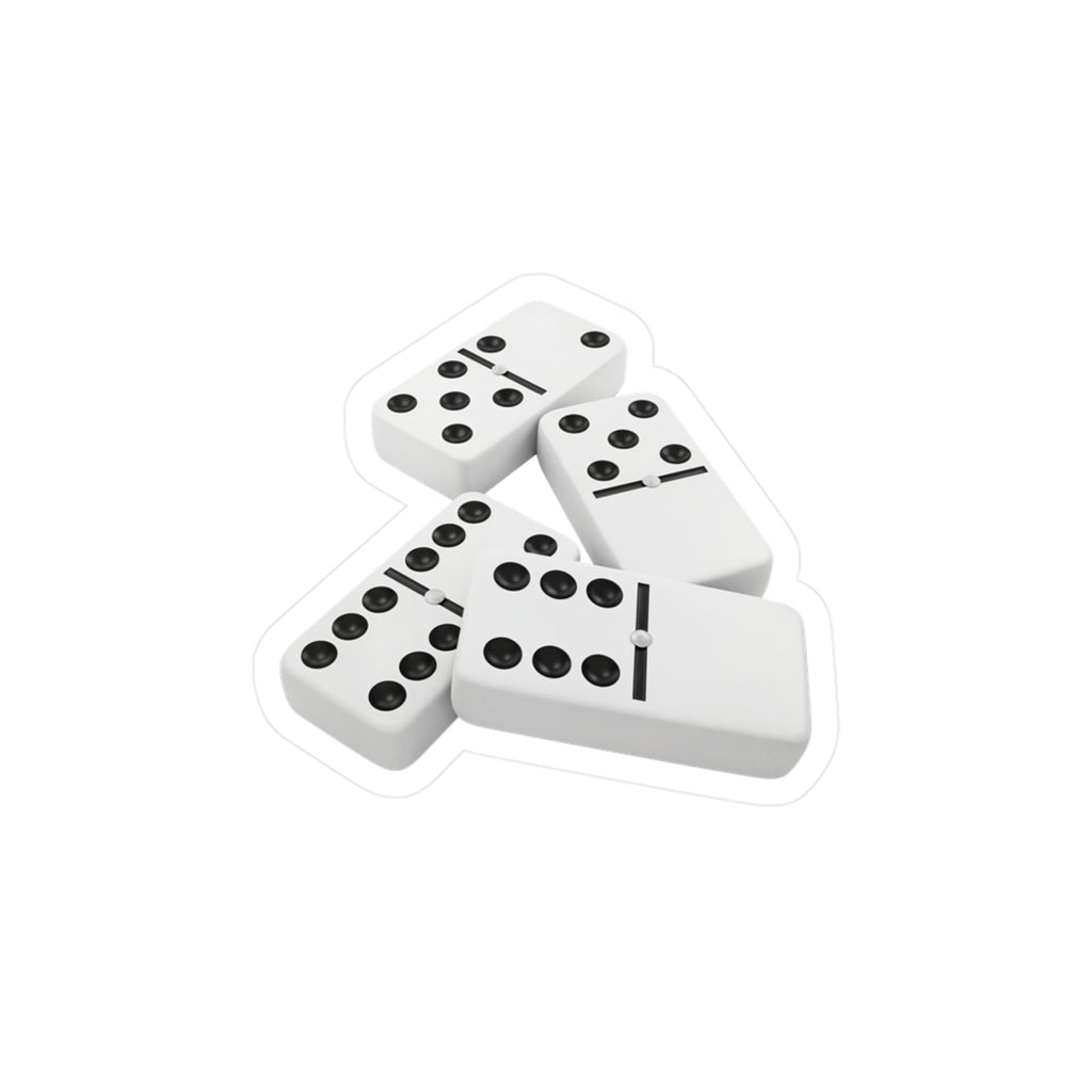 Sticker Dominó Boricua Stickers de Puerto Rico - Jibarillo