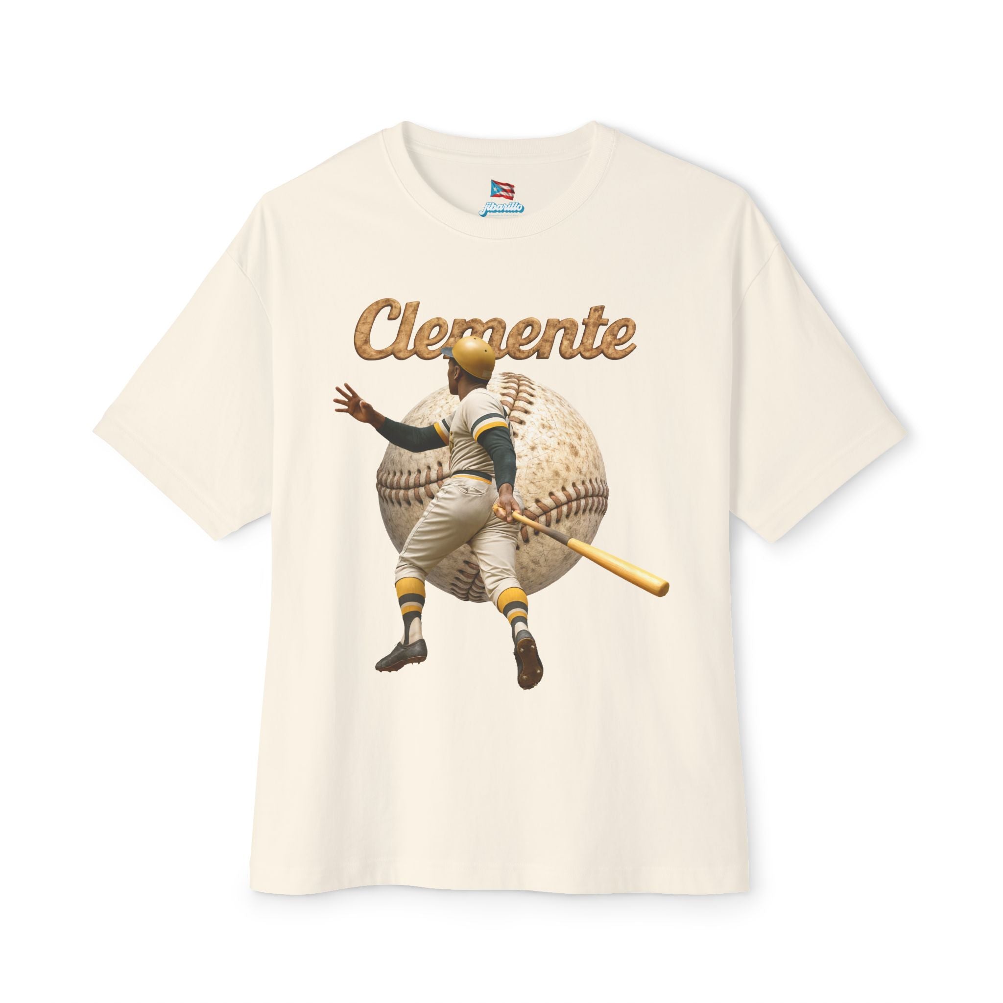Camiseta Premium “Clemente Leyenda” Oversized Heavy Weight 🇵🇷