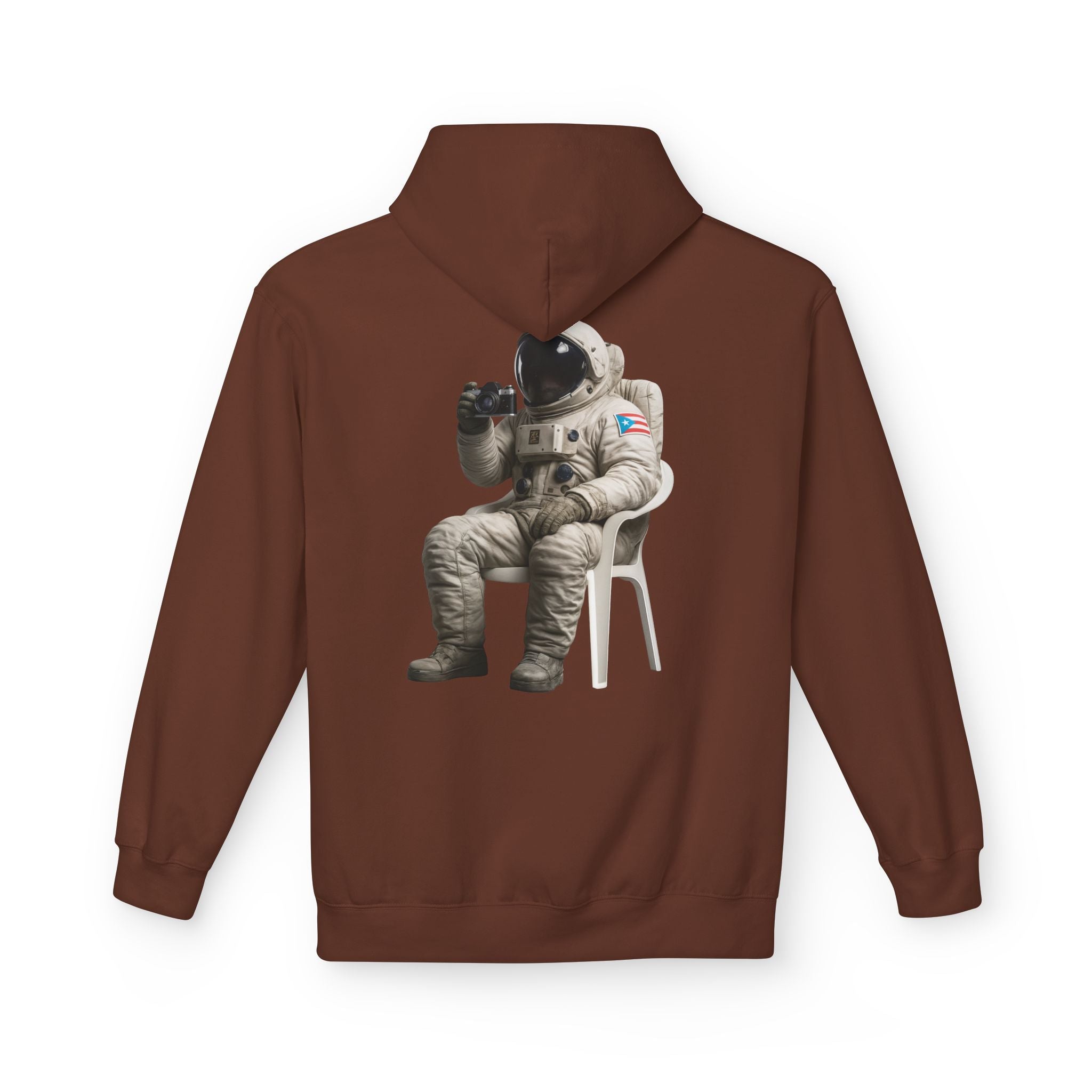 Hoodie Premium “Boricua en la Luna” Astronauta Boricua Midweight Softstyle Fleece 🇵🇷