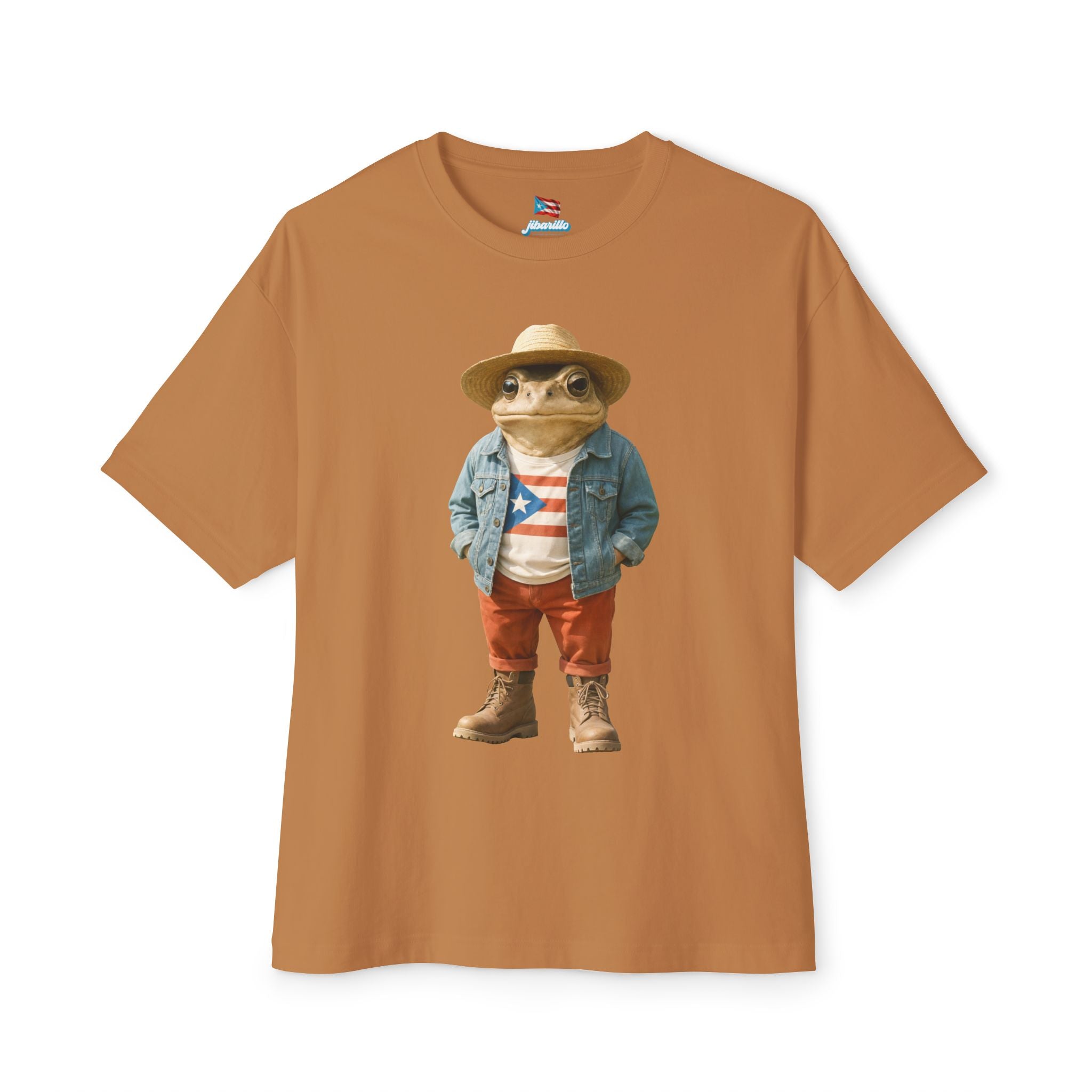 Camiseta Premium “Sapo Concho” Oversized Heavy Weight 🇵🇷