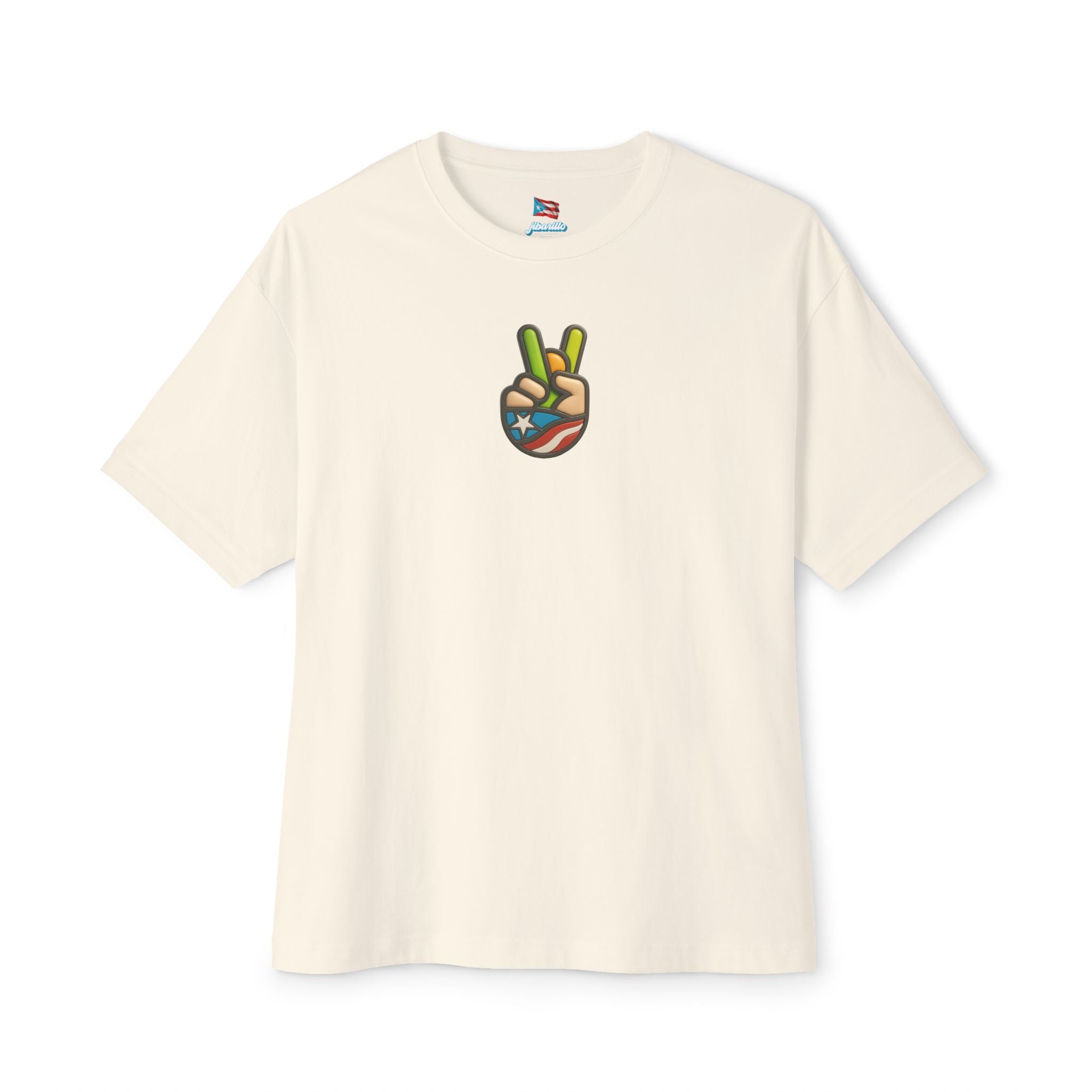 Camiseta Premium double print “Paz Boricua” Orgullo y Cultura de Puerto Rico 🇵🇷