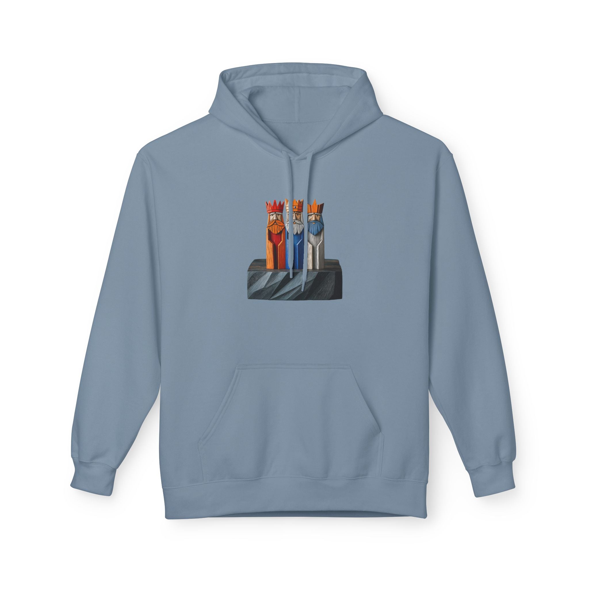 Hoodie Premium “Tres Reyes Boricuas” Tradición, Fe y Orgullo de Puerto Rico 🇵🇷