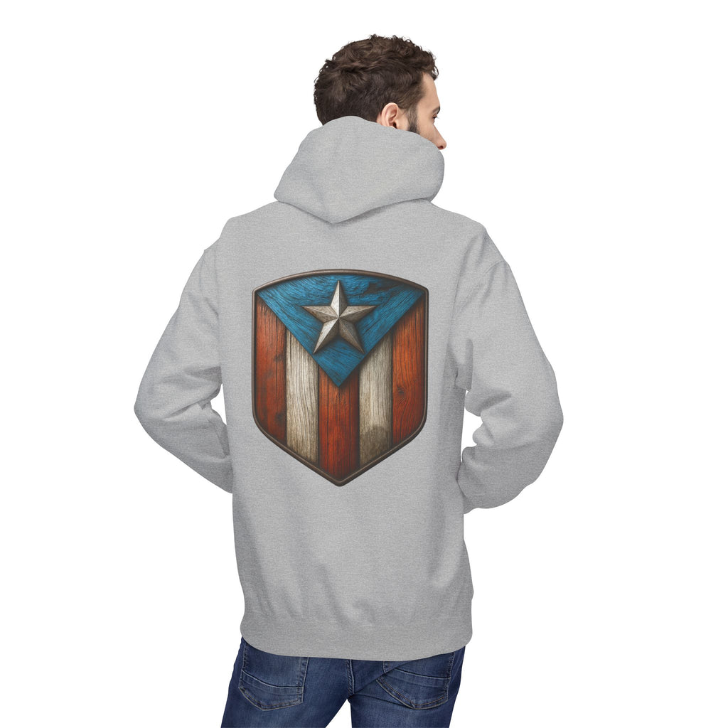 Hoodie Premium “Escudo Boricua” Cultura y Orgullo de Puerto Rico 🇵🇷