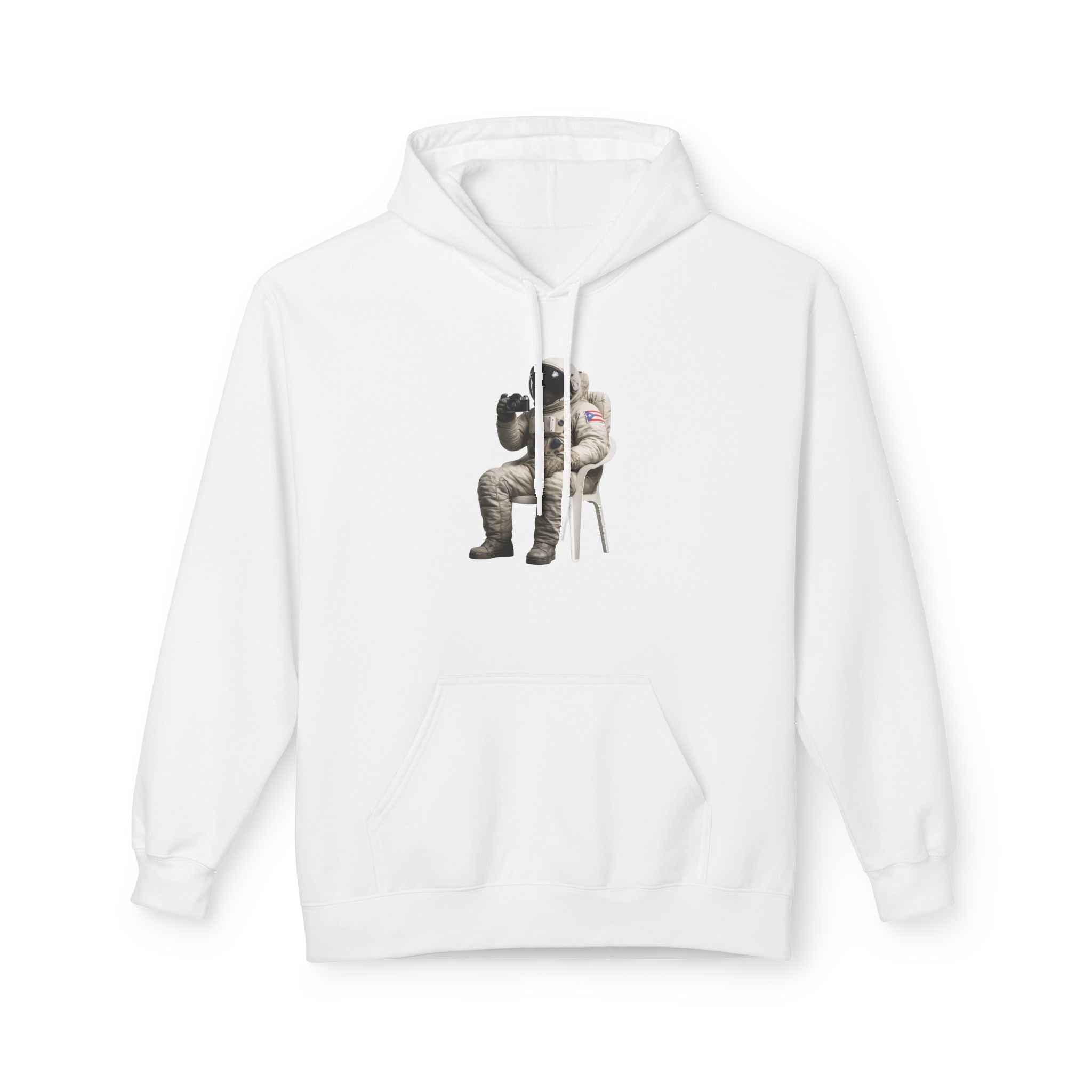 Hoodie Premium “Boricua en la Luna” Astronauta Boricua Midweight Softstyle Fleece 🇵🇷