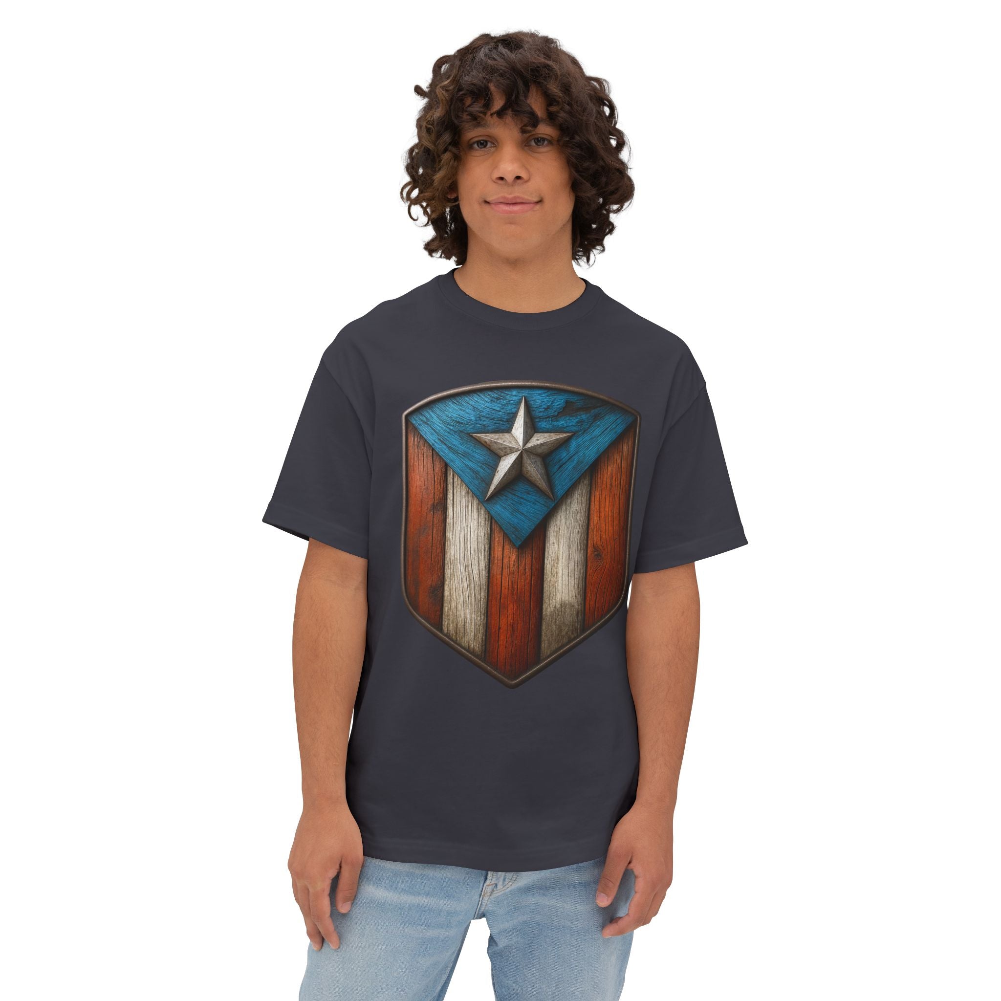 Camiseta Premium “Escudo Boricua” Fuerza, Identidad y Orgullo de Puerto Rico 🇵🇷