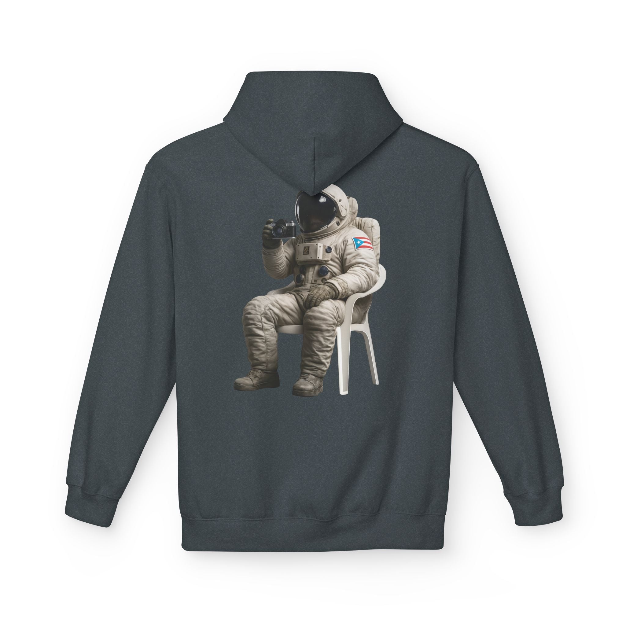 Hoodie Premium “Boricua en la Luna” Astronauta Boricua Midweight Softstyle Fleece 🇵🇷