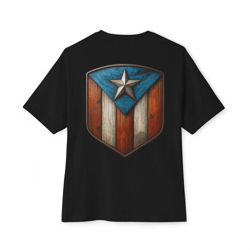 Camiseta Premium “Escudo Boricua” – Fuerza, Identidad y Orgullo de Puerto Rico 🇵🇷