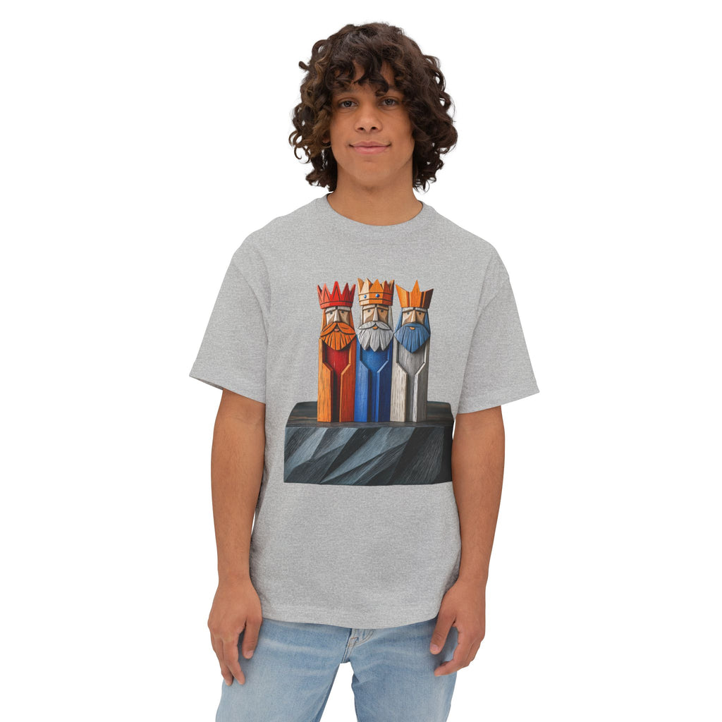 Camiseta Premium front print “Tres Reyes Boricuas” Tradición y Orgullo de Puerto Rico 🇵🇷