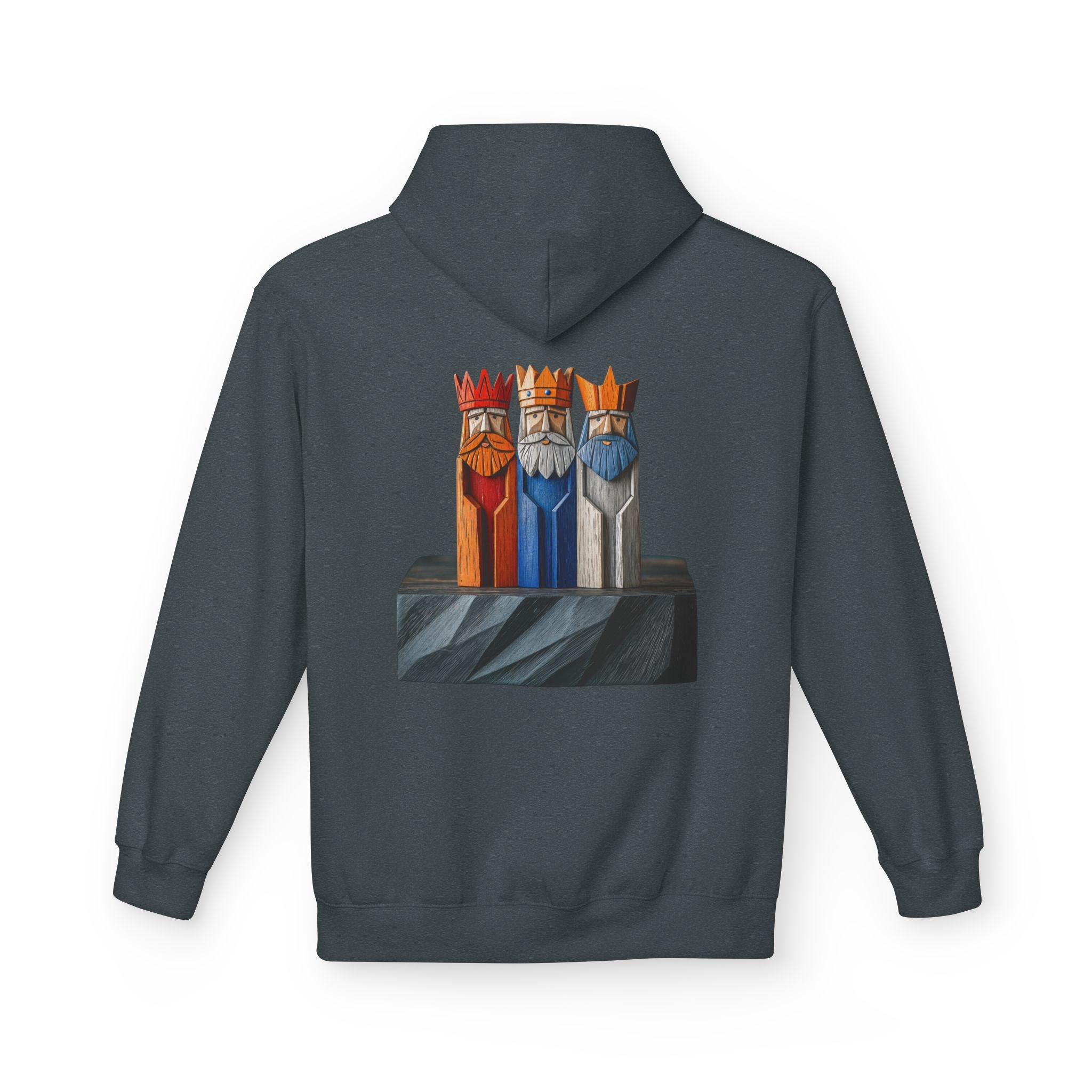 Hoodie Premium “Tres Reyes Boricuas” Tradición, Fe y Orgullo de Puerto Rico 🇵🇷