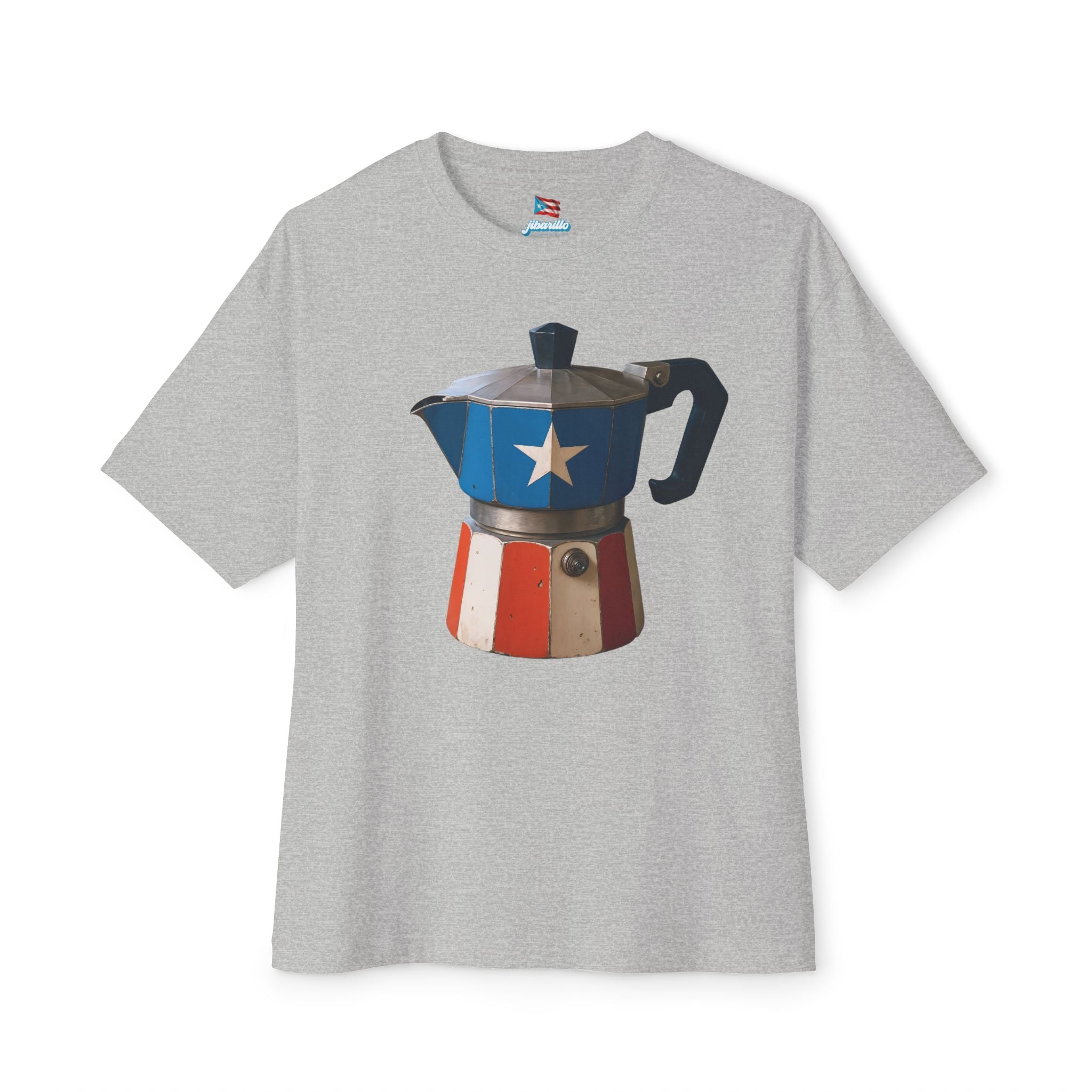Camiseta Premium “Greca Boricua” Oversized Heavy Weight 🇵🇷