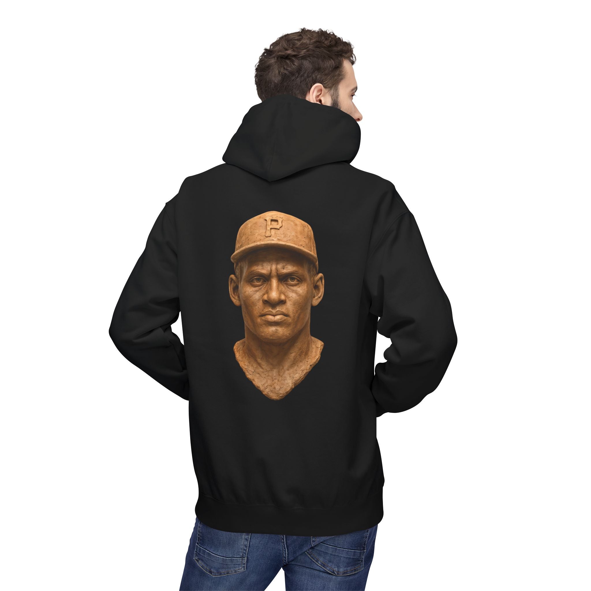 Hoodie Premium “Clemente Escultura” Tributo al Legado y Orgullo de Puerto Rico 🇵🇷