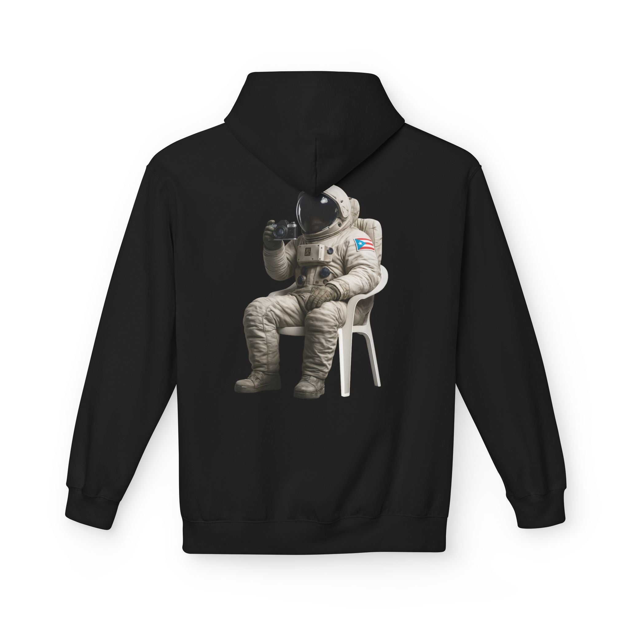 Hoodie Premium “Boricua en la Luna” Astronauta Boricua Midweight Softstyle Fleece 🇵🇷