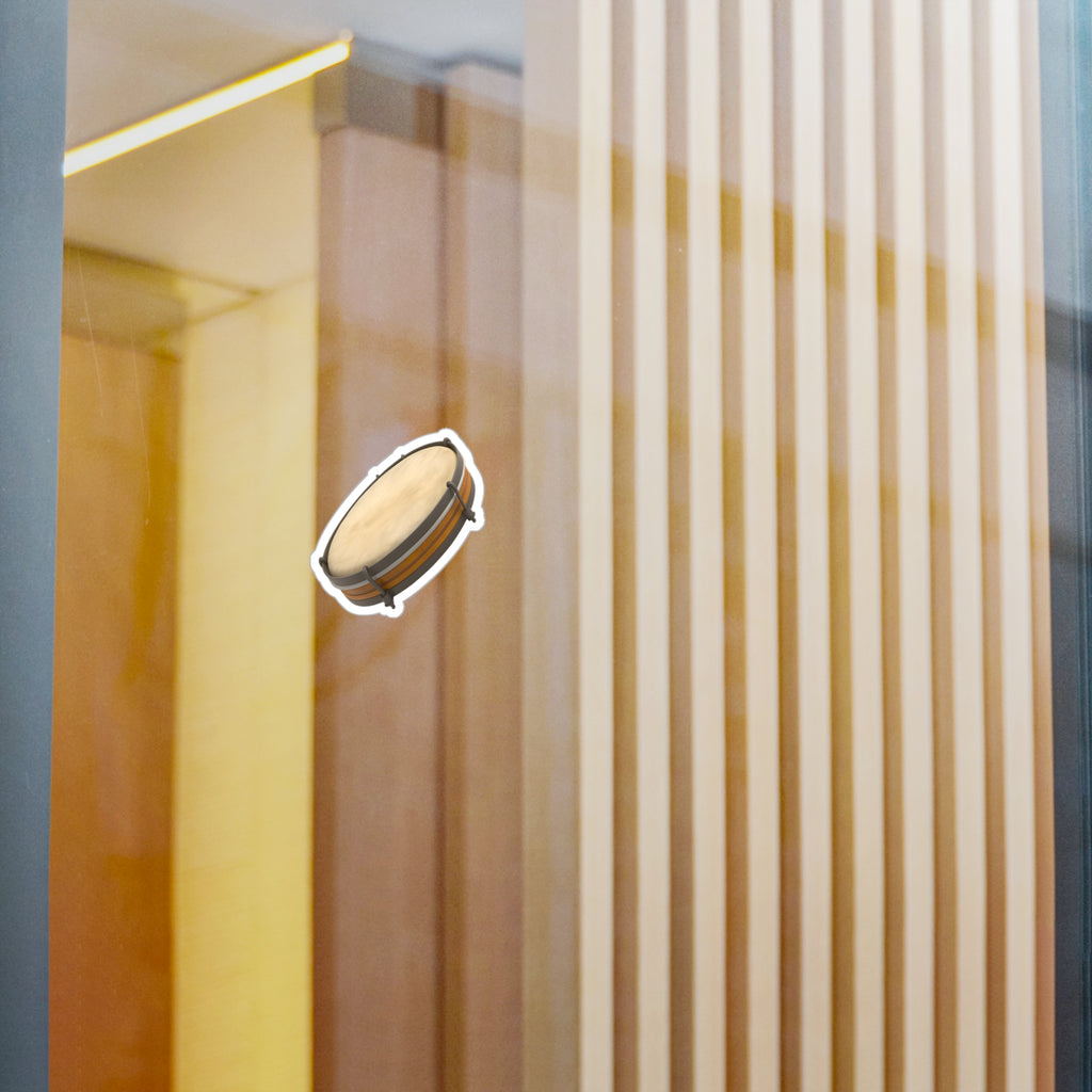 Sticker Pandero de Plena Boricua Ritmo de Puerto Rico - Jibarillo