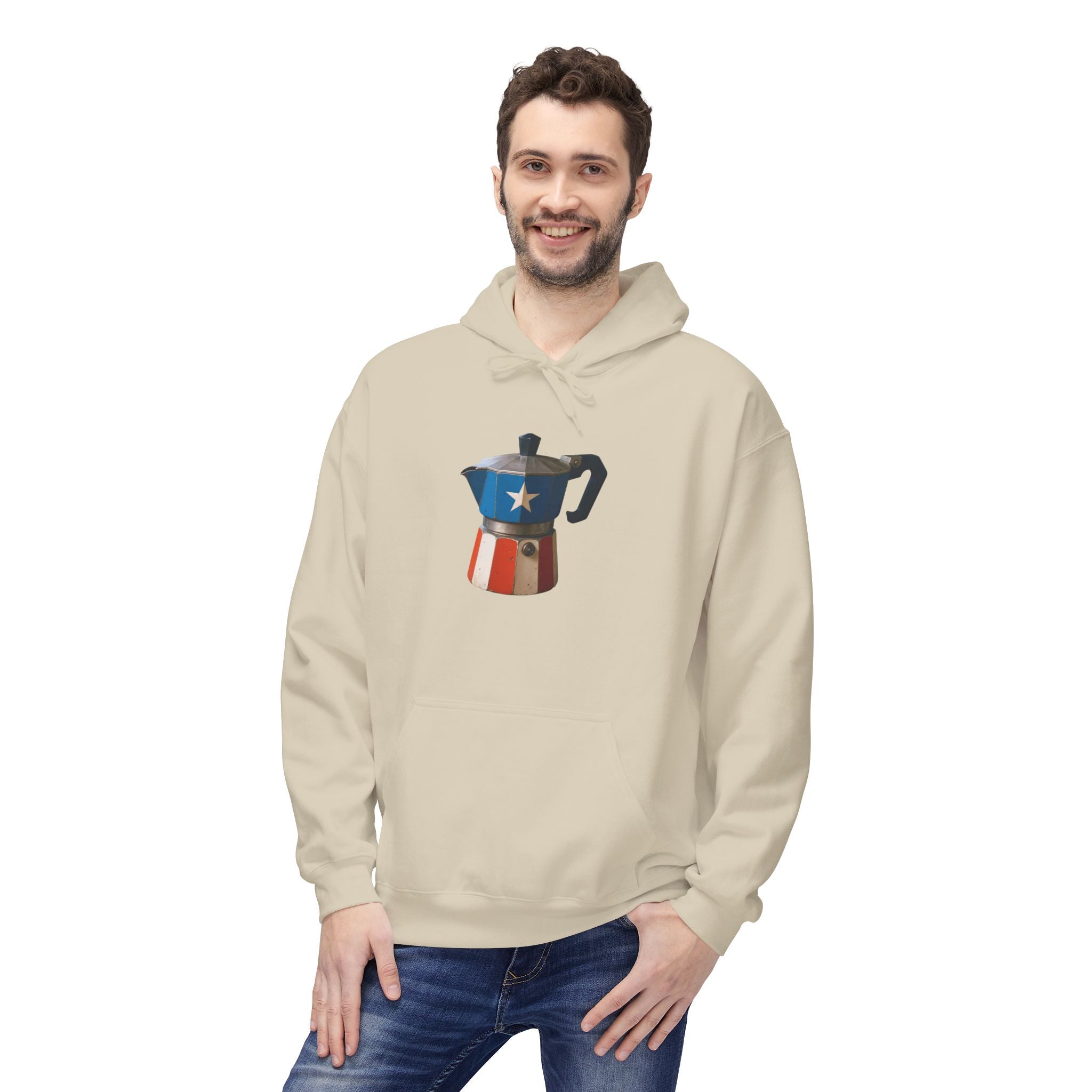 Hoodie Premium “Greca Boricua” Tradición, Café y Orgullo de Puerto Rico 🇵🇷