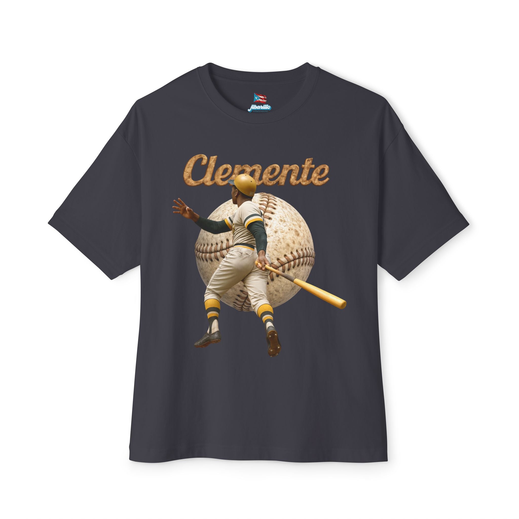Camiseta Premium “Clemente Leyenda” Oversized Heavy Weight 🇵🇷