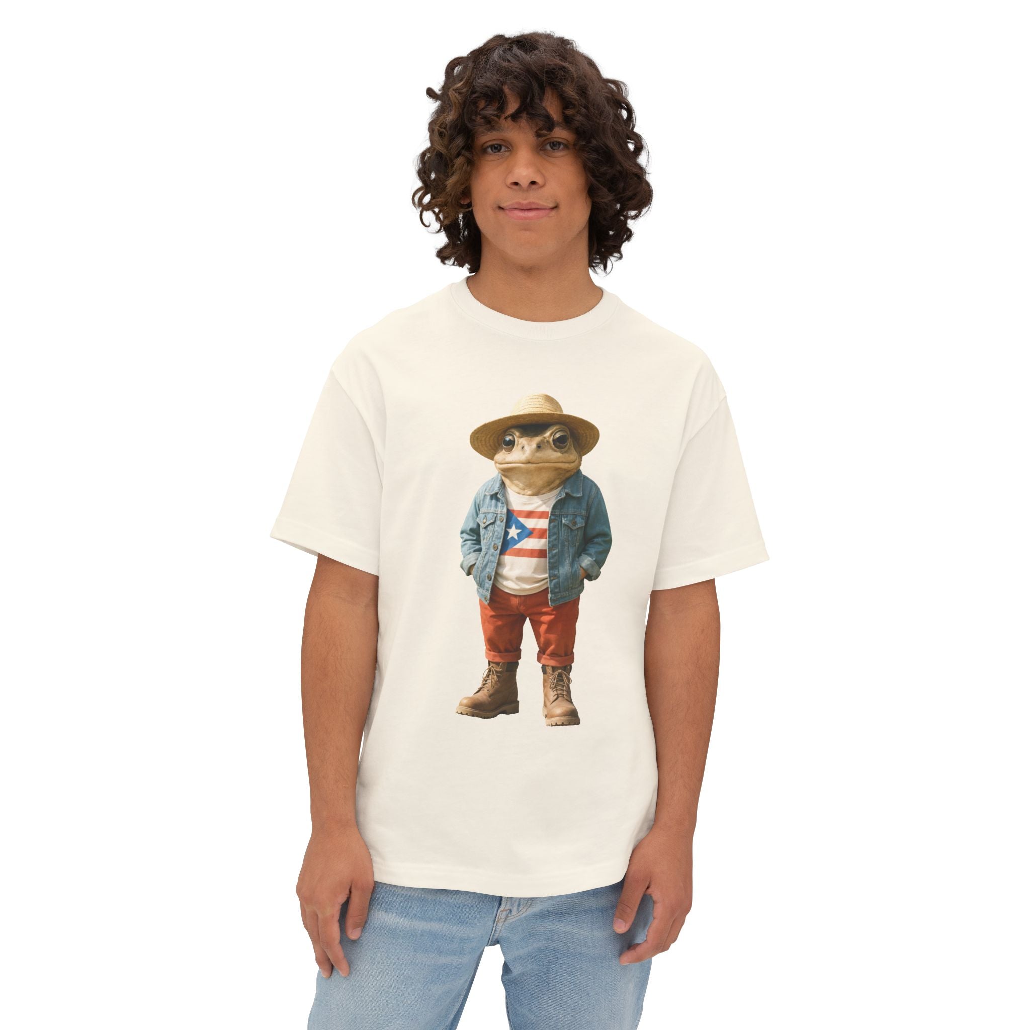 Camiseta Premium “Sapo Concho” Oversized Heavy Weight 🇵🇷
