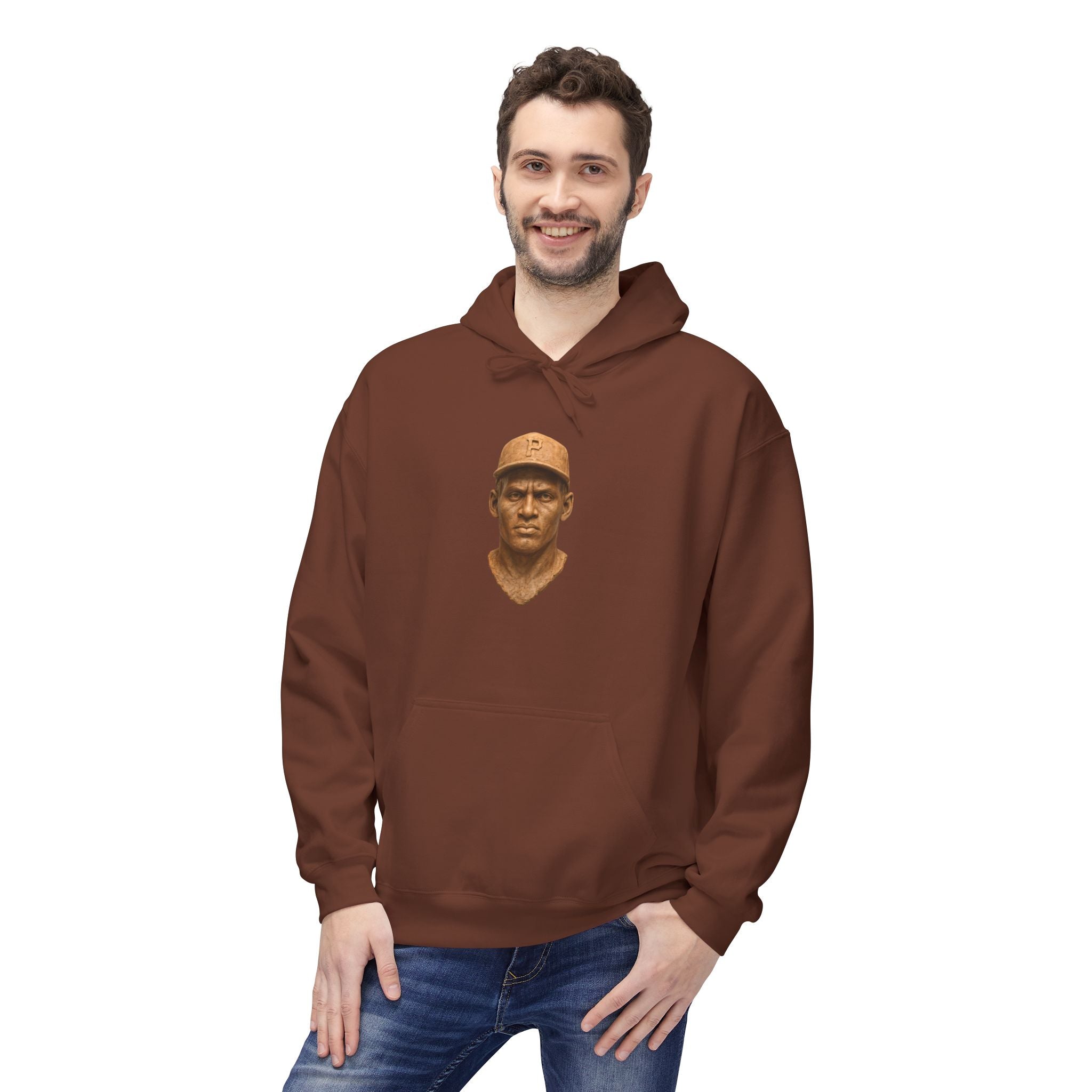 Hoodie Premium “Clemente Escultura” Tributo al Legado y Orgullo de Puerto Rico 🇵🇷