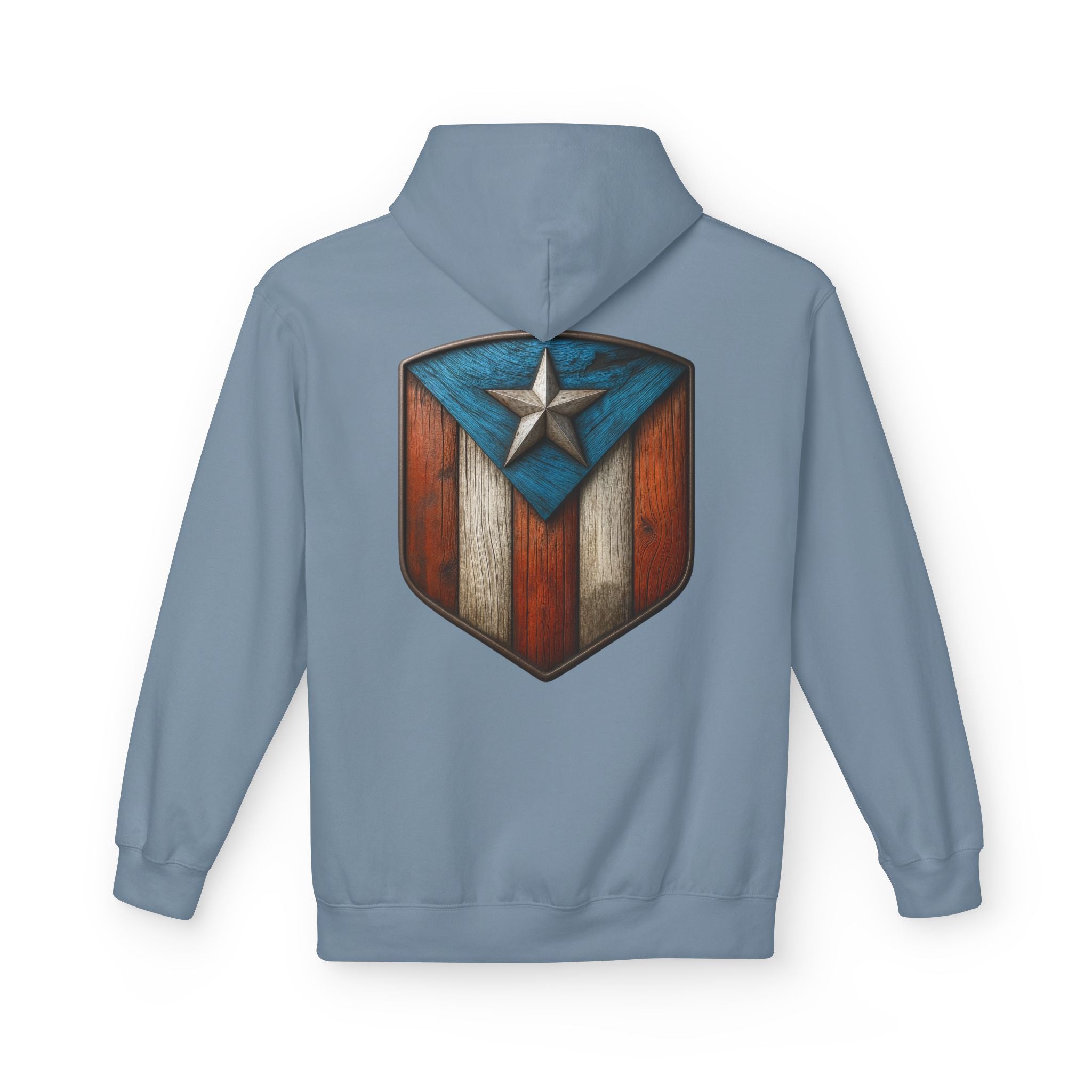 Hoodie Premium “Escudo Boricua” Cultura y Orgullo de Puerto Rico 🇵🇷
