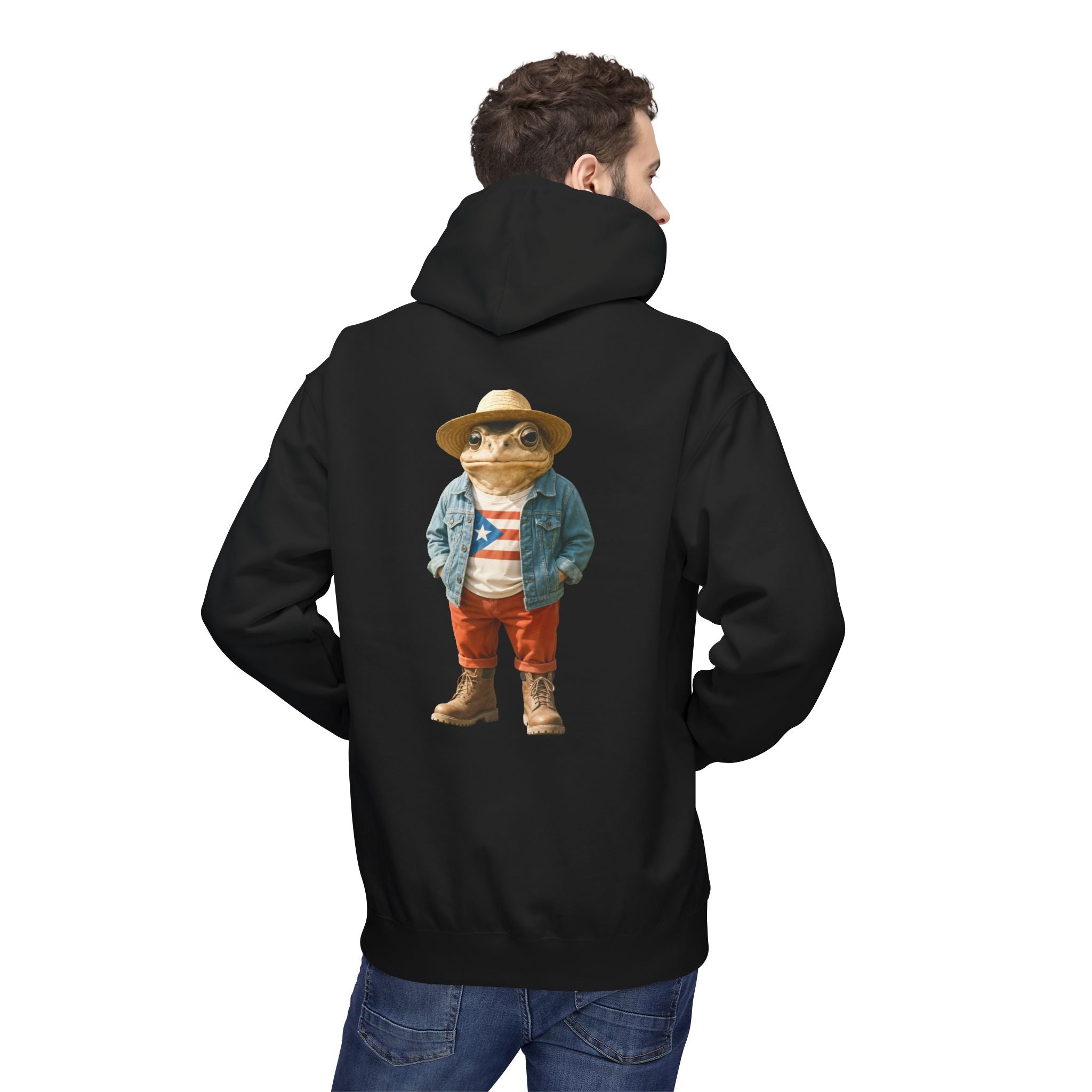 Hoodie Premium “Sapo Concho Boricua” Cultura y Orgullo de Puerto Rico 🇵🇷