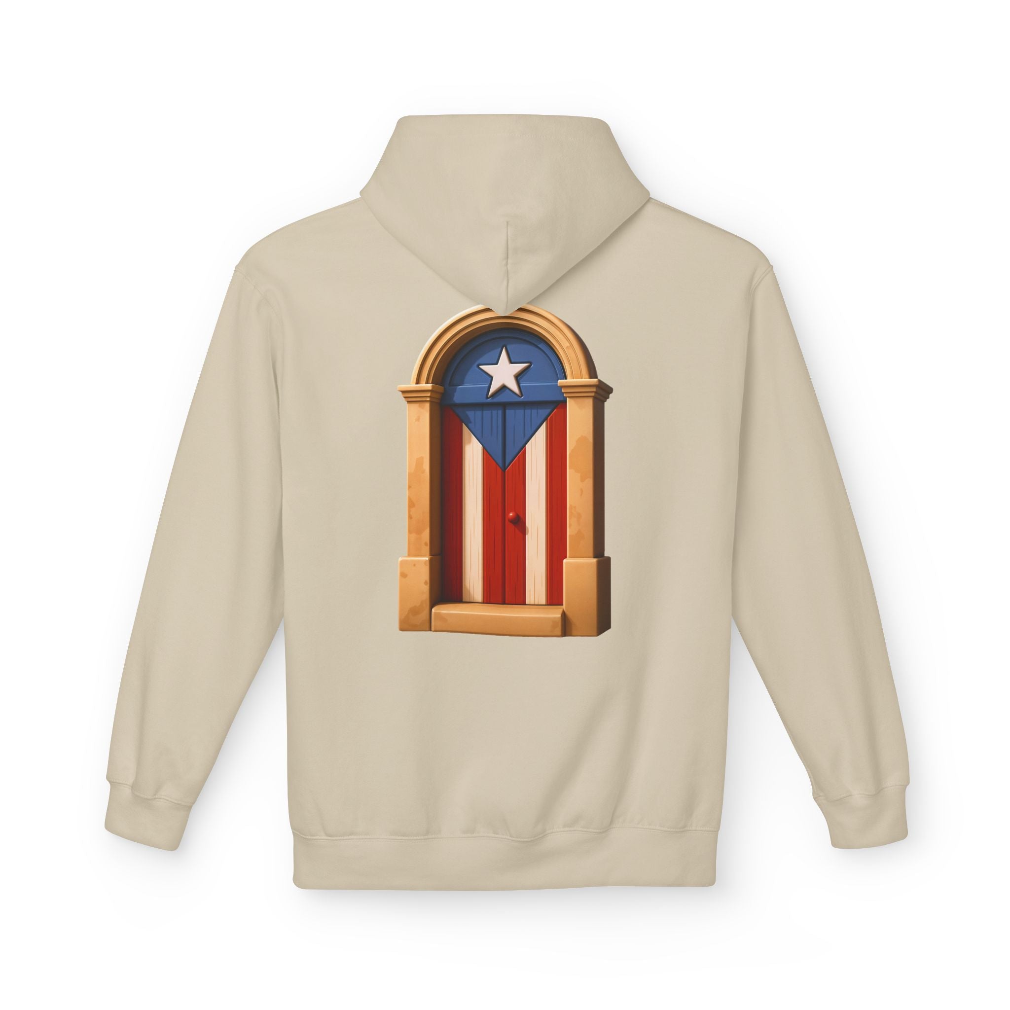 Hoodie Premium “Puerta Boricua” Inspirado en el Viejo San Juan y el Orgullo de Puerto Rico 🇵🇷