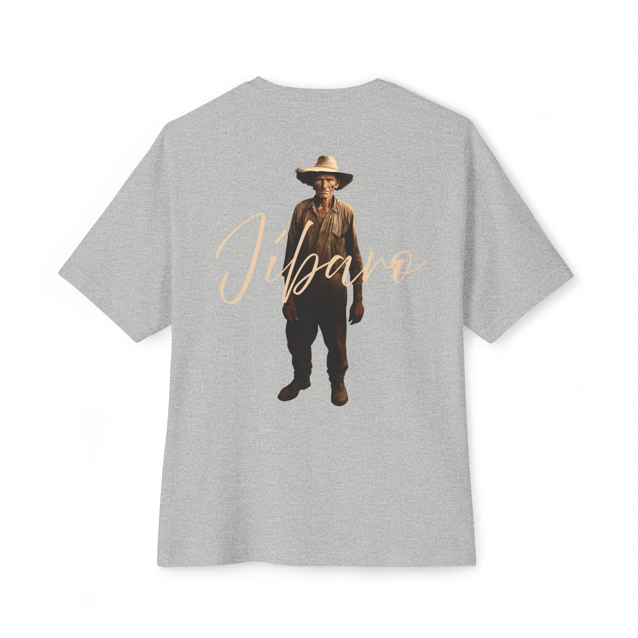 Camiseta Premium “Jíbaro” – Orgullo de Nuestras Raíces Boricuas Oversized Heavy Weight 🇵🇷