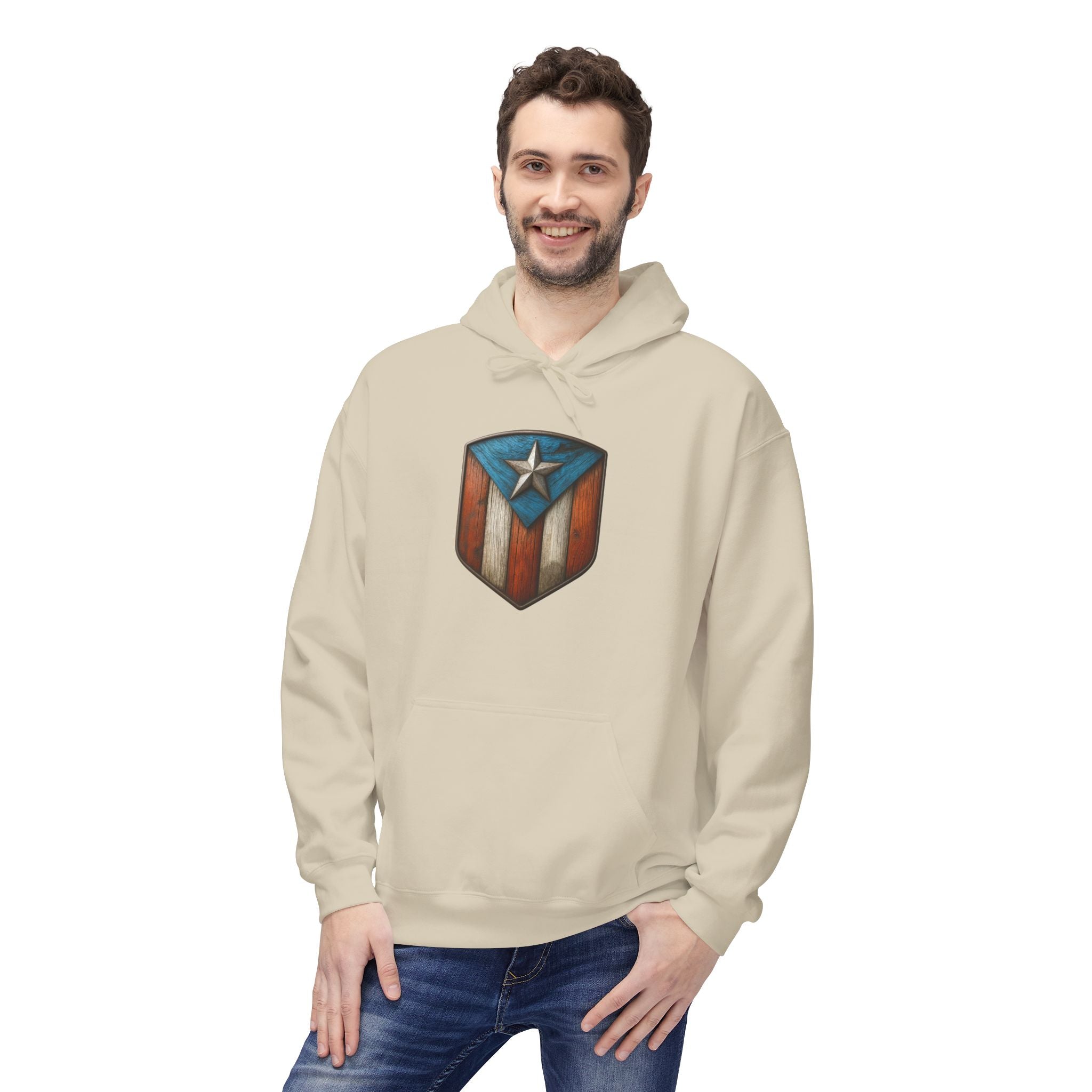 Hoodie Premium “Escudo Boricua” Cultura y Orgullo de Puerto Rico 🇵🇷