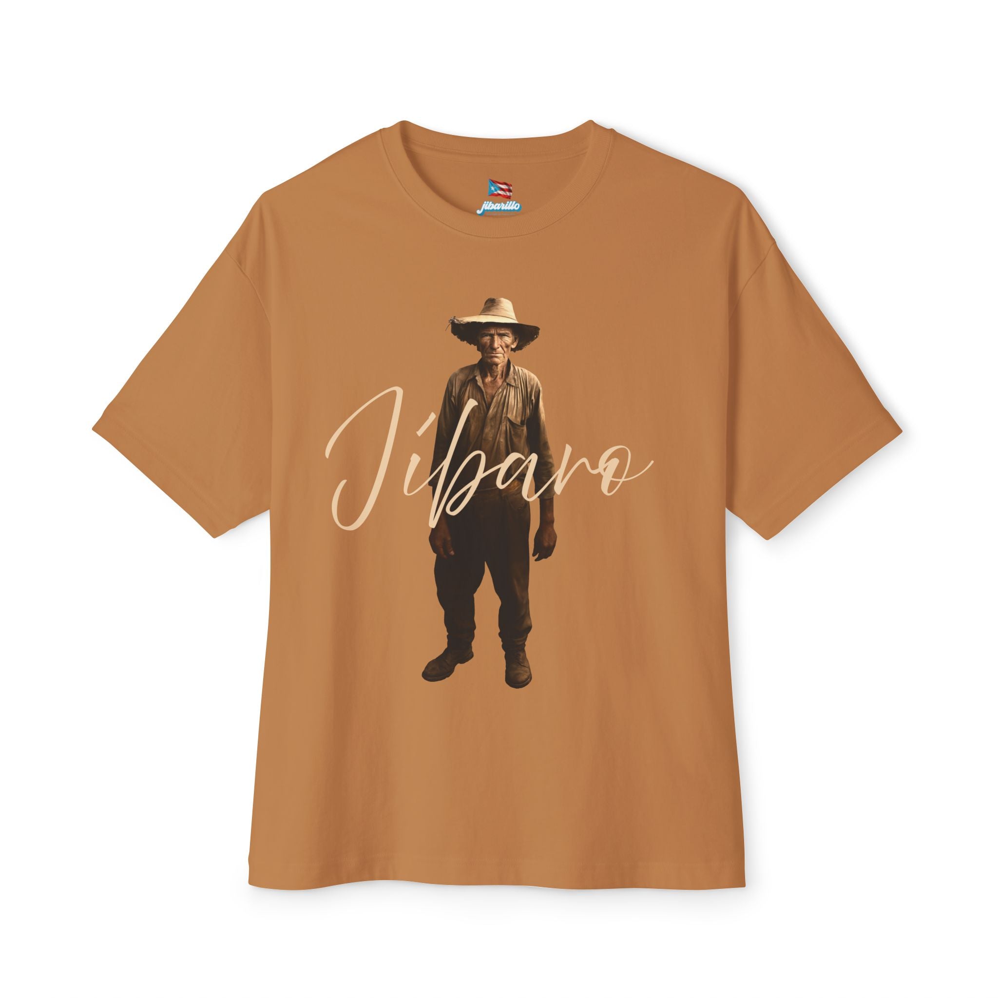 Camiseta Premium “Jíbaro” Orgullo de Nuestras Raíces Boricuas Oversized Heavy Weight 🇵🇷