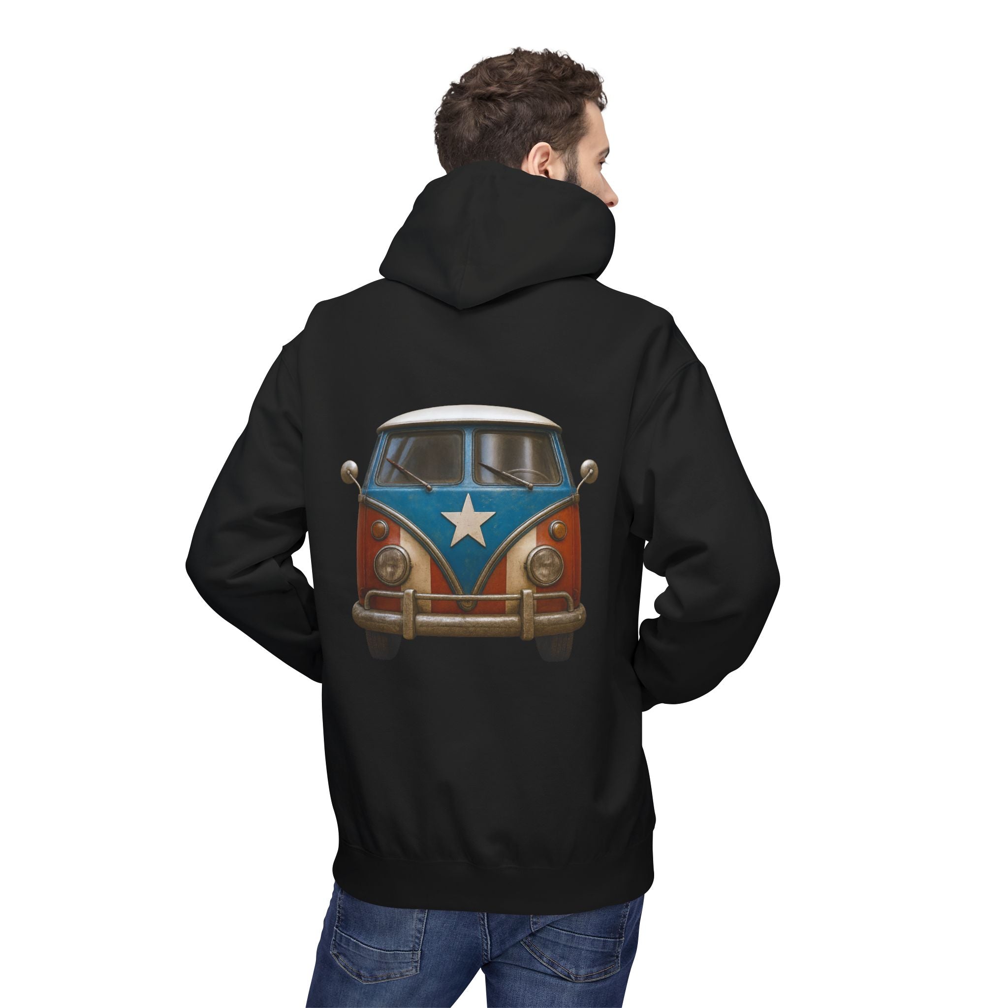 Hoodie Premium “La Volky Boricua” Nostalgia, Cultura y Orgullo de Puerto Rico 🇵🇷