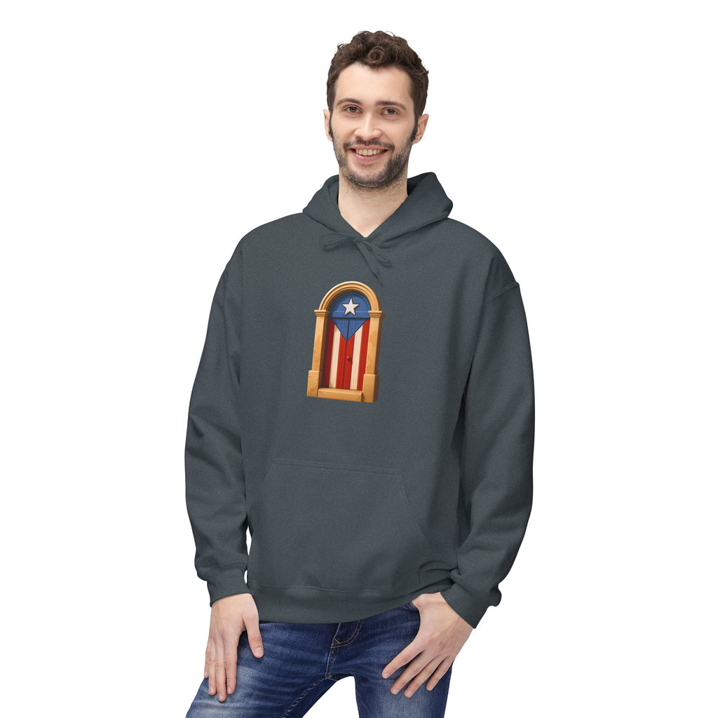 Hoodie Premium “Puerta Boricua” Inspirado en el Viejo San Juan y el Orgullo de Puerto Rico 🇵🇷