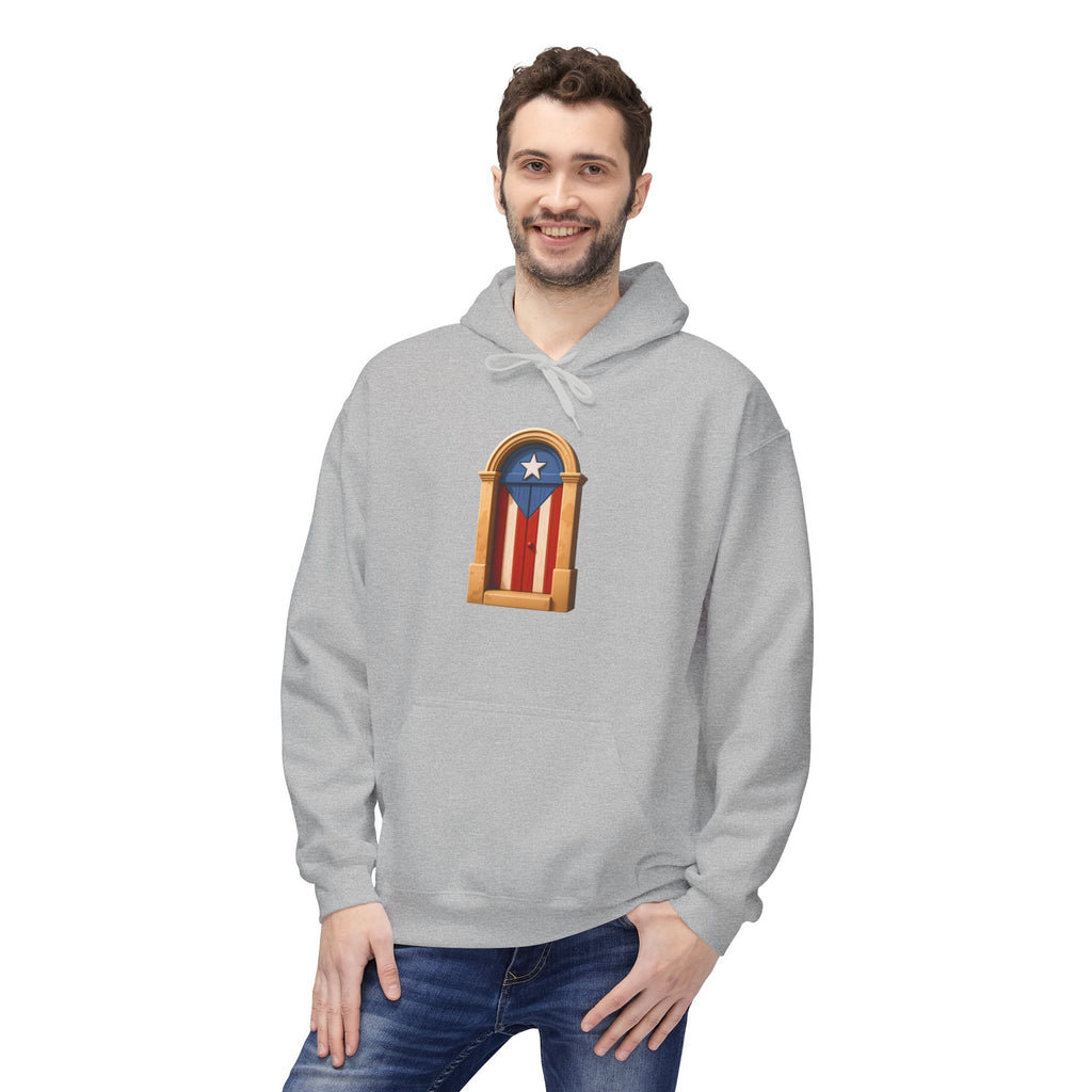 Hoodie Premium “Puerta Boricua” Inspirado en el Viejo San Juan y el Orgullo de Puerto Rico 🇵🇷